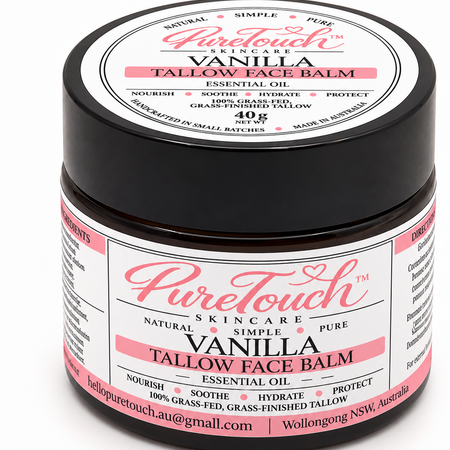 Vanilla Tallow Face Balm 40g
