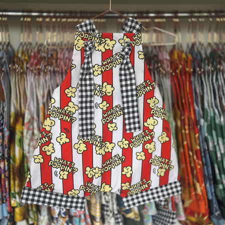 What's Poppin' Popcorn Overalls | Adventure Collection