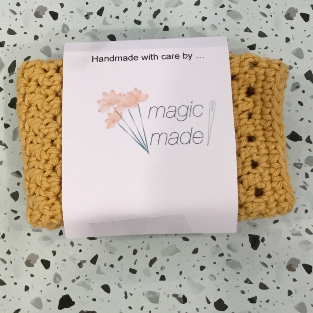 Crocheted Eco-Friendly Dishcloth