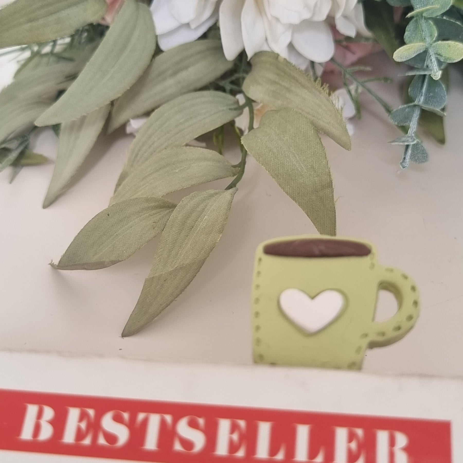 Coffee Mug Paper Clip Book Mark