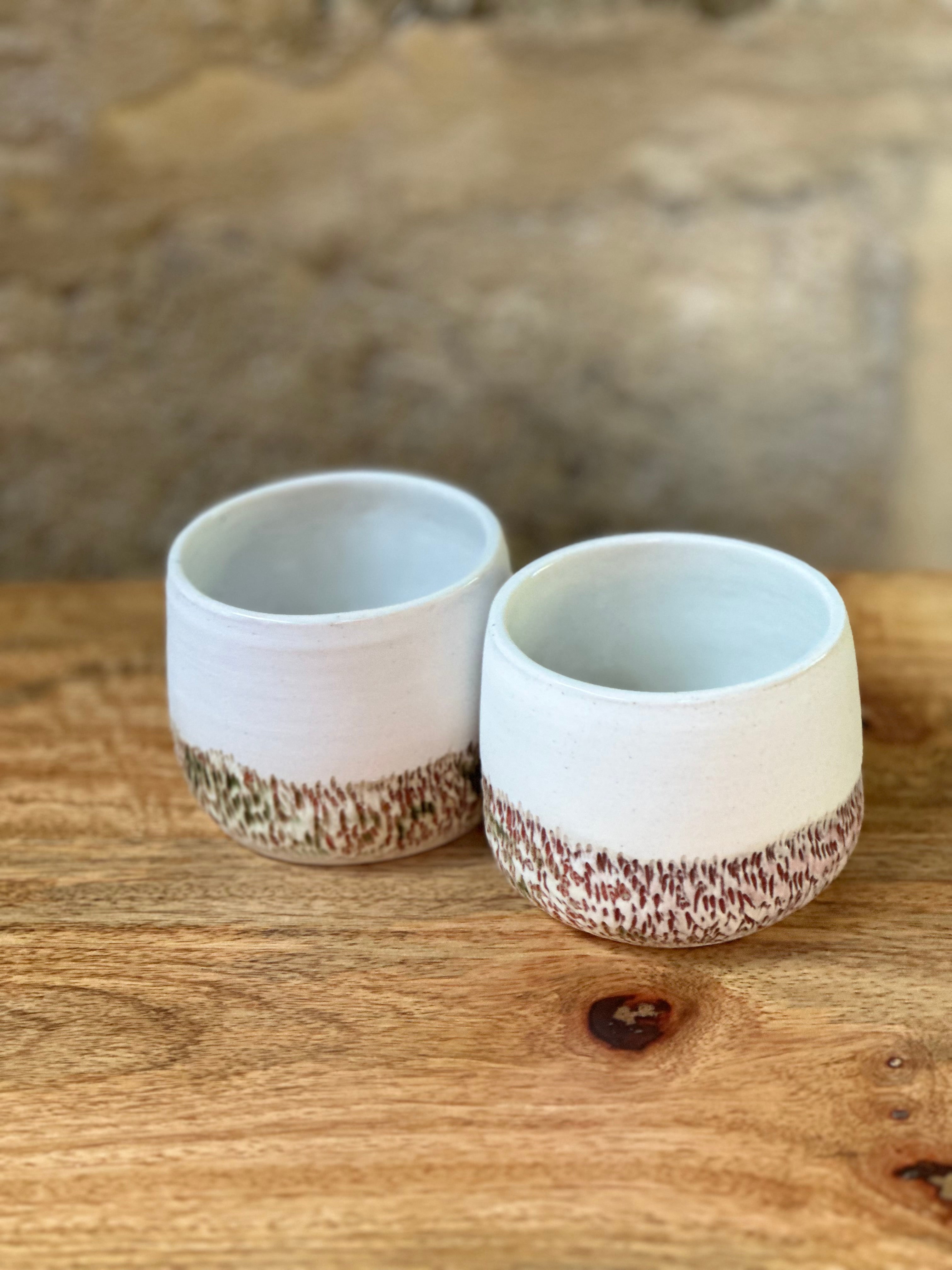 Tumbler Set | Handmade Porcelain Tableware | Gather