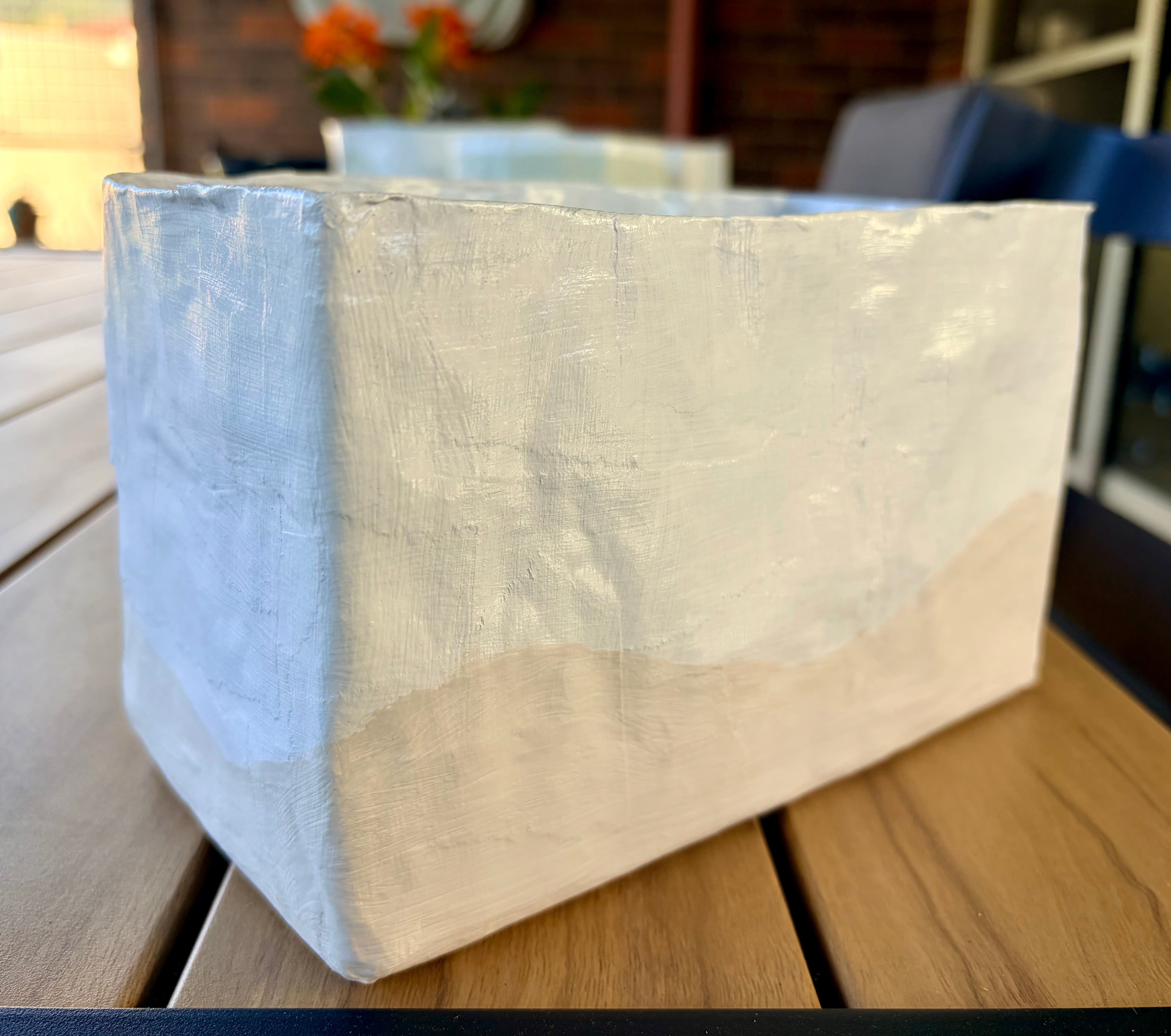Papier-mâché Plant Pot