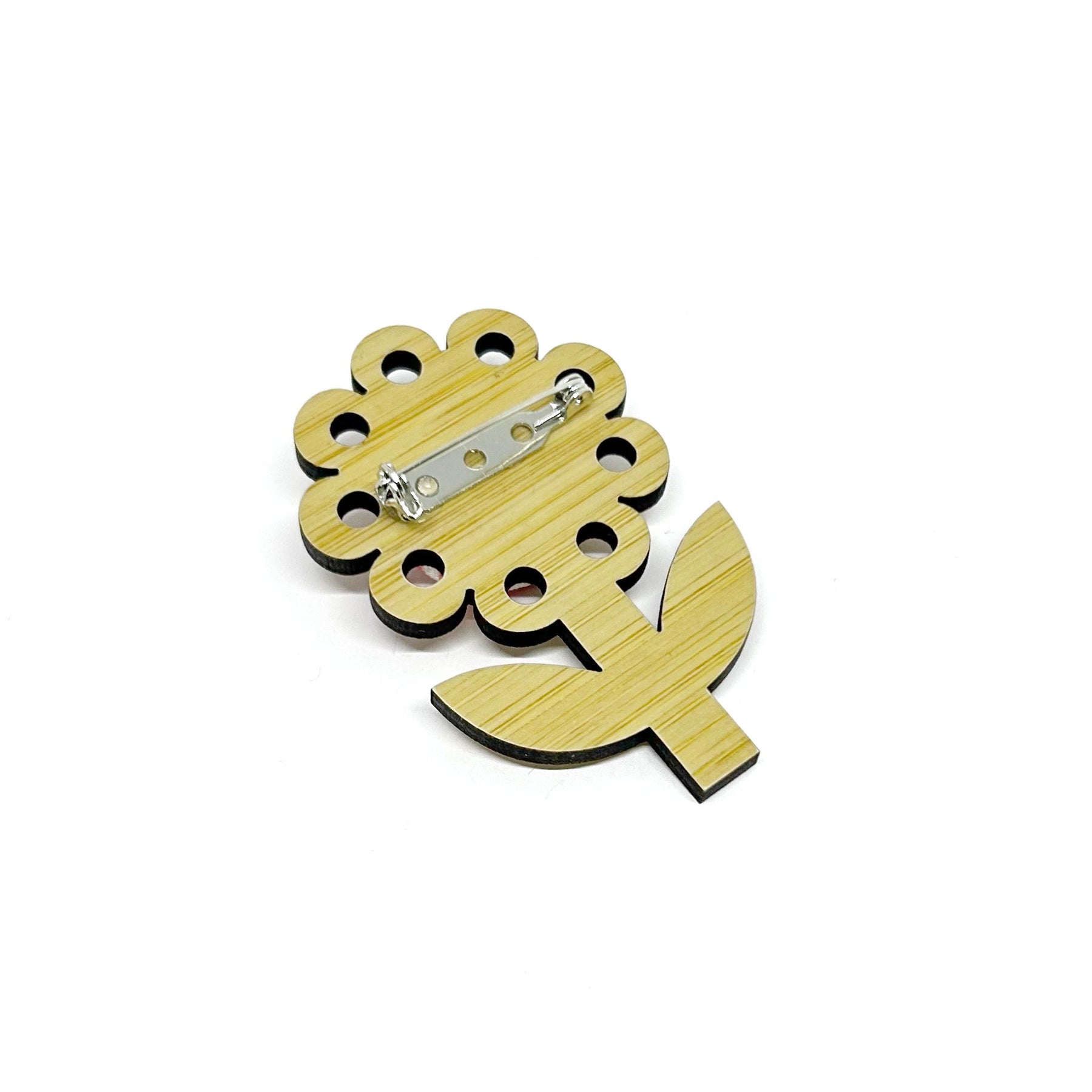 Kimono Brooches - Birdie and Sunflower