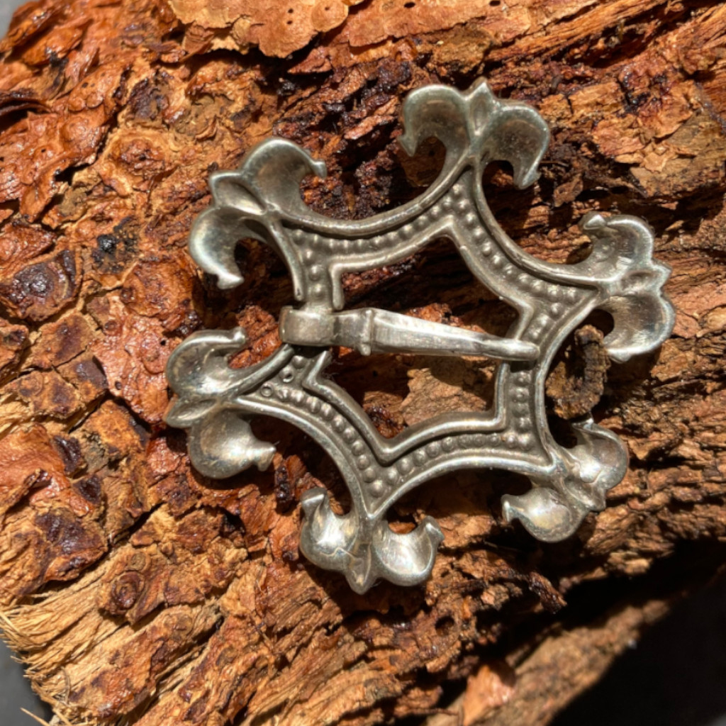 Sterling Silver Fleur-de-Lis Brooch