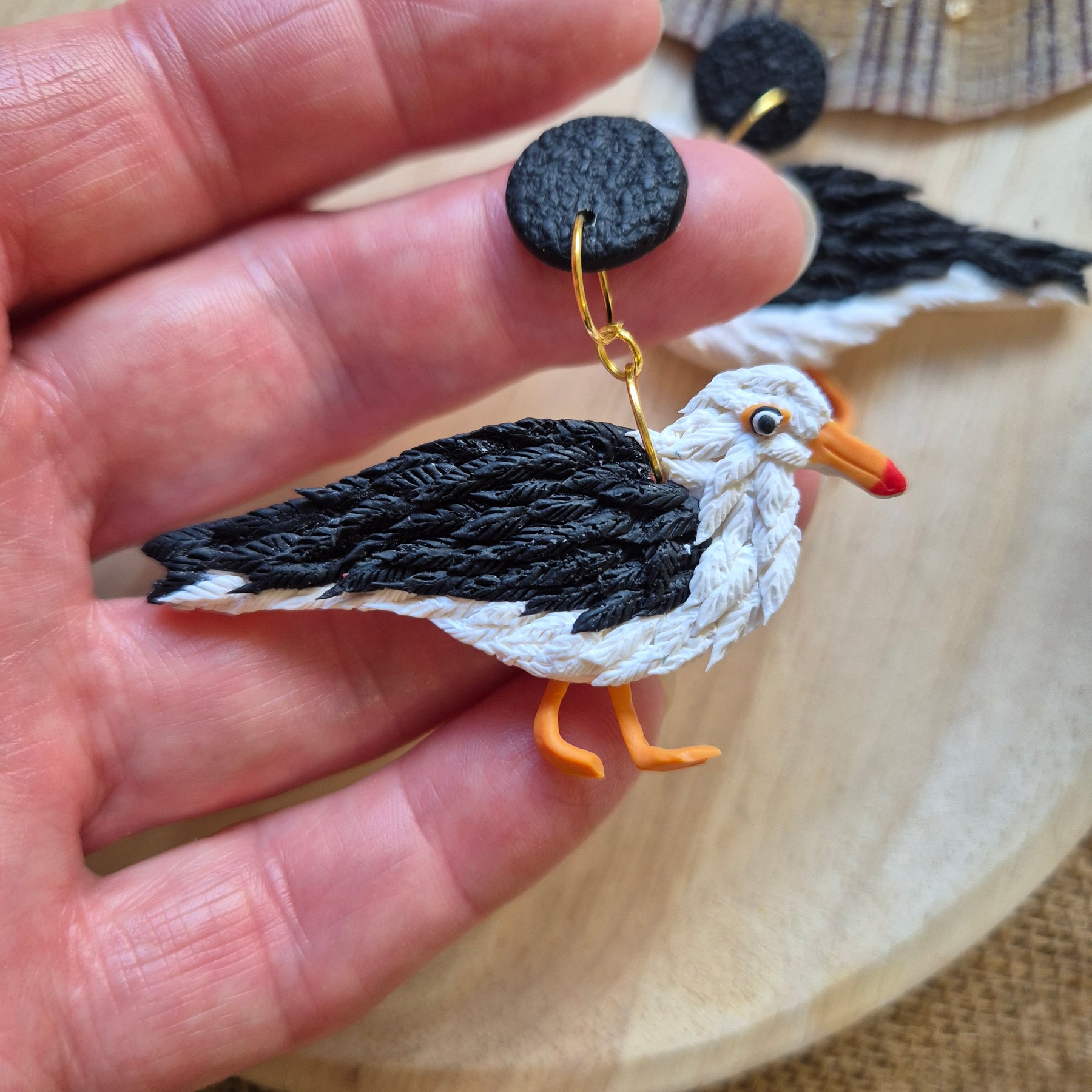 Seagull Dangle Earrings