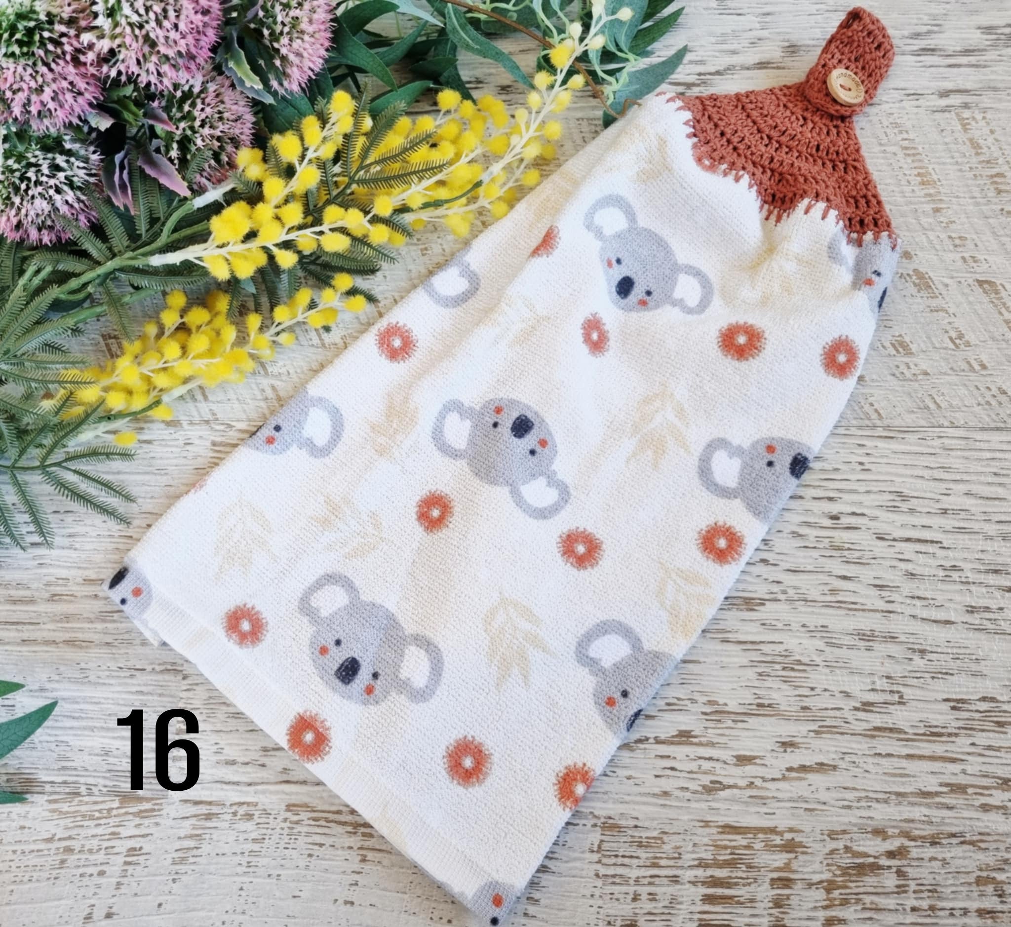 Kitchen Hand Towel | Hanging | Cotton | SINGLE LAYER | 9 Styles - 10-18