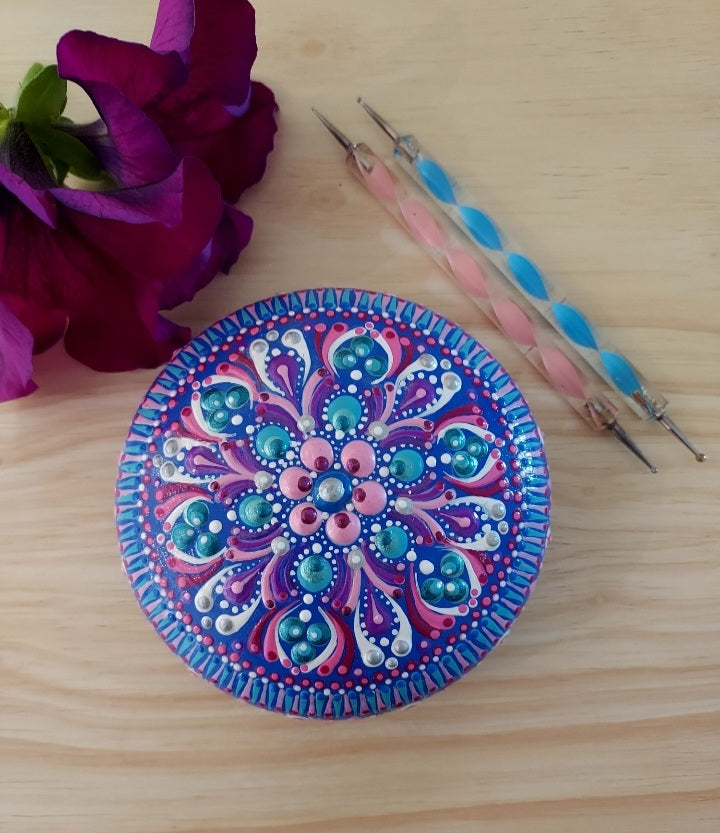 Original Dot Art Design called "Springtime "