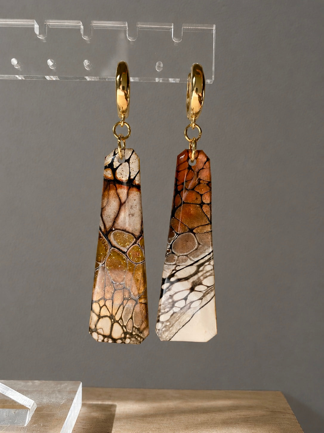Cafe Latte Collection Handmade Earrings