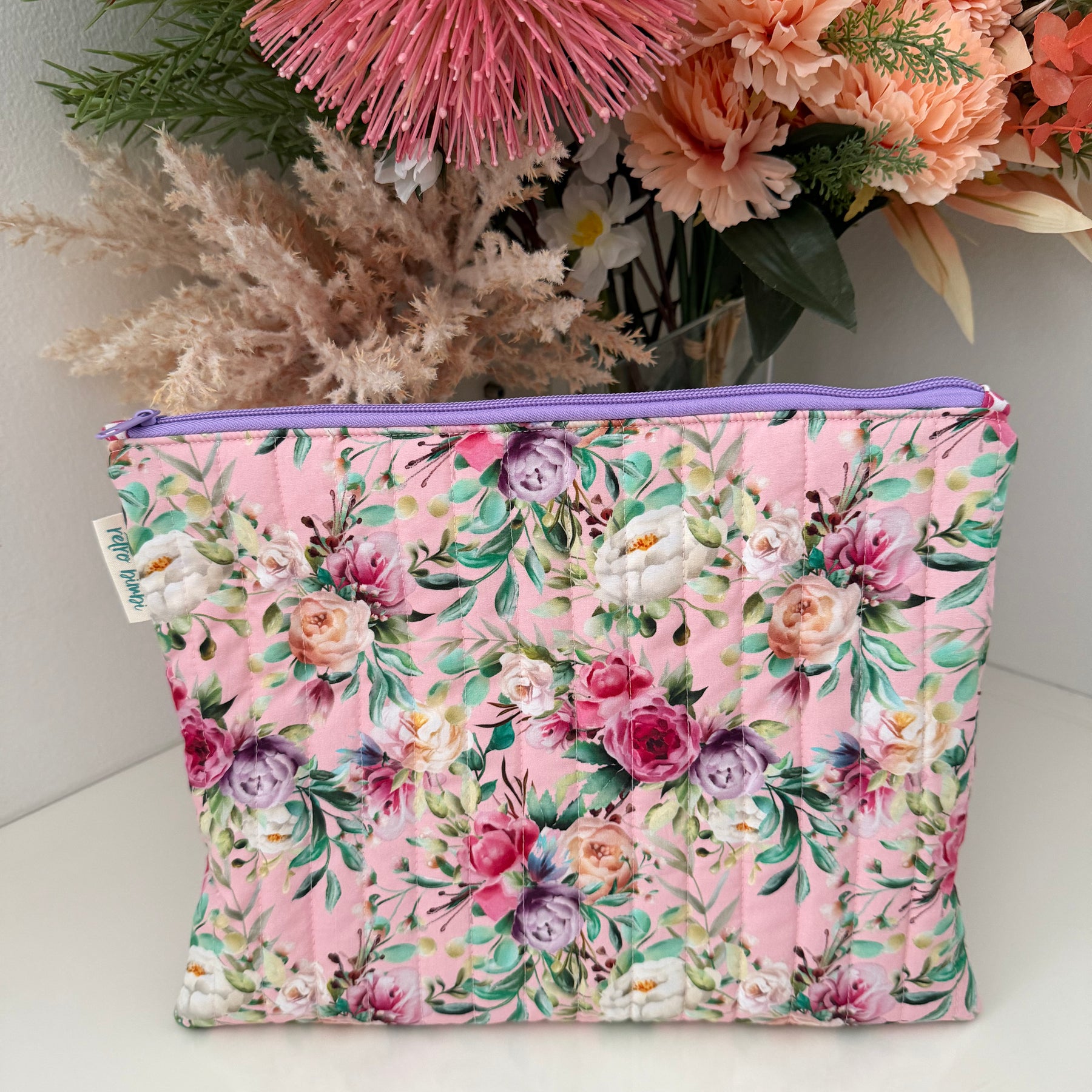 Quilted IPad Zipper Pouch - Various Designs