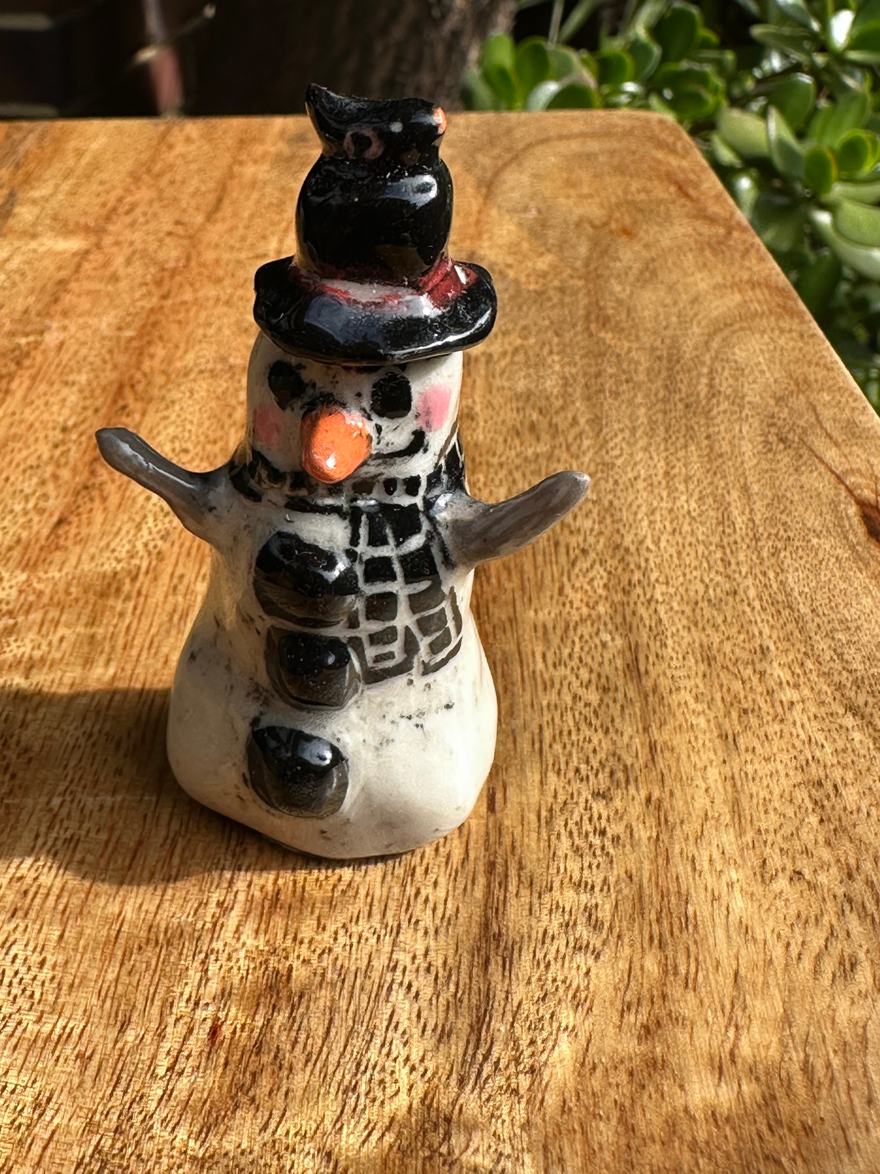 Snowman | Handmade Ceramic Christmas Ornaments