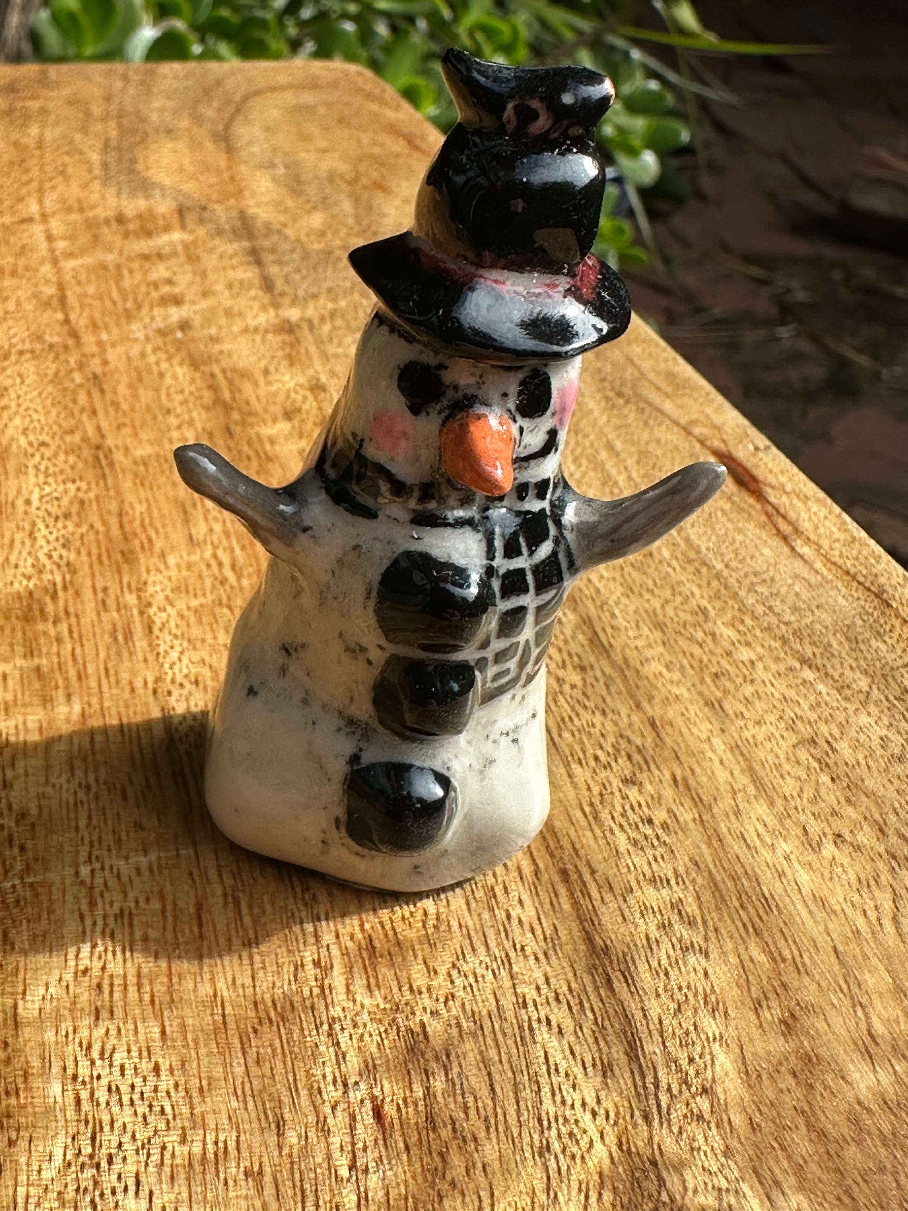 Snowman | Handmade Ceramic Christmas Ornaments