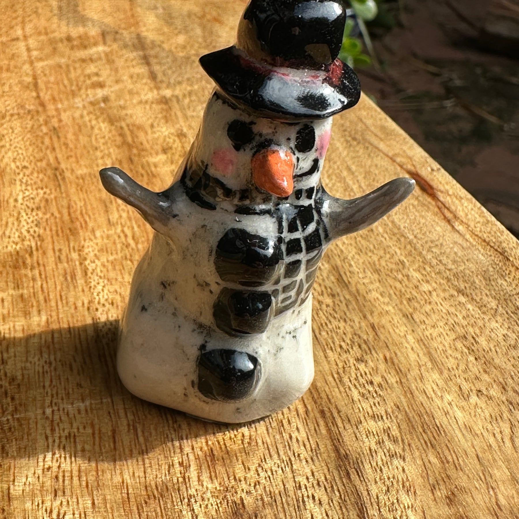 Snowman | Handmade Ceramic Christmas Ornaments