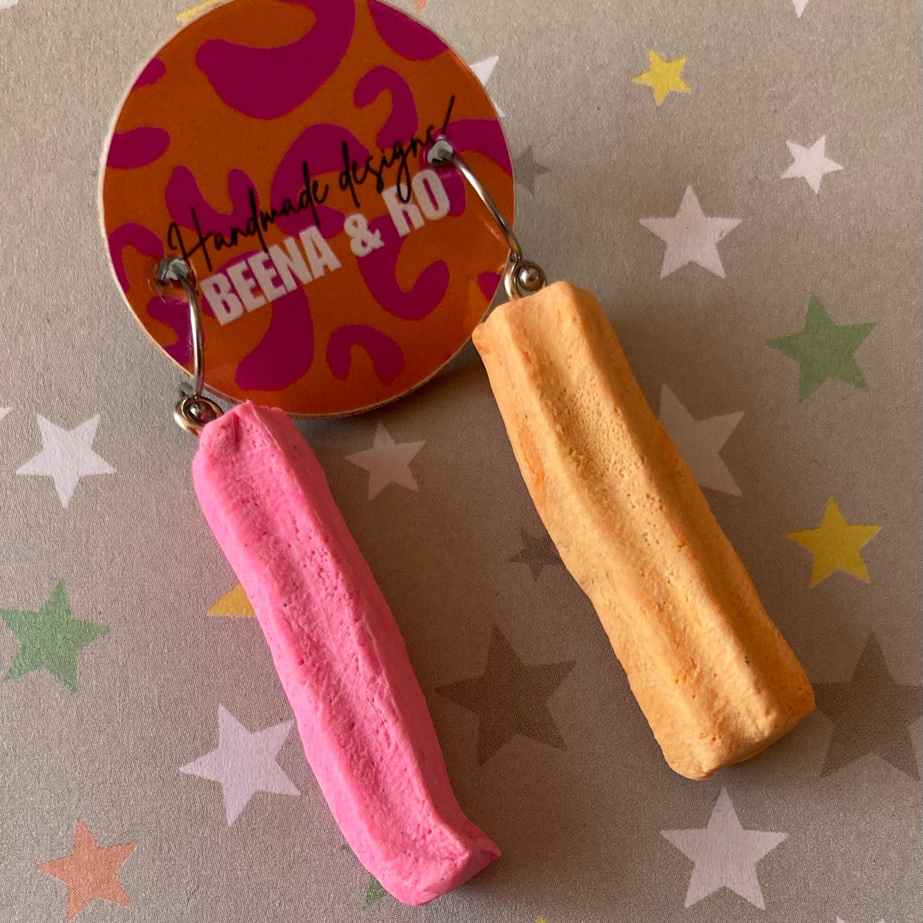 Lolly musk stick earrings