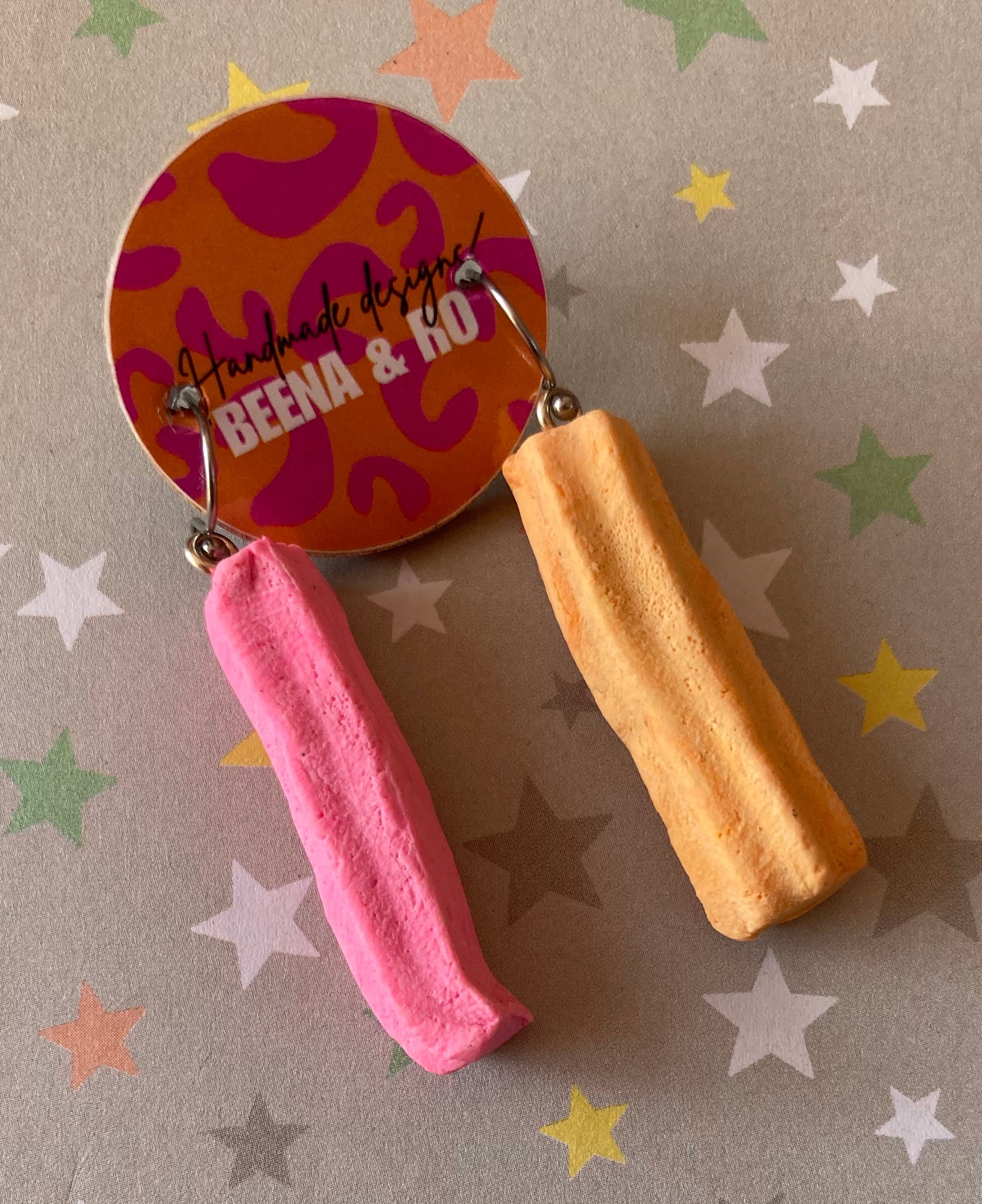 Lolly musk stick earrings