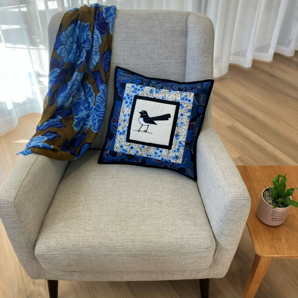 cushion-cover-handmade-Australia-willywagtail_1