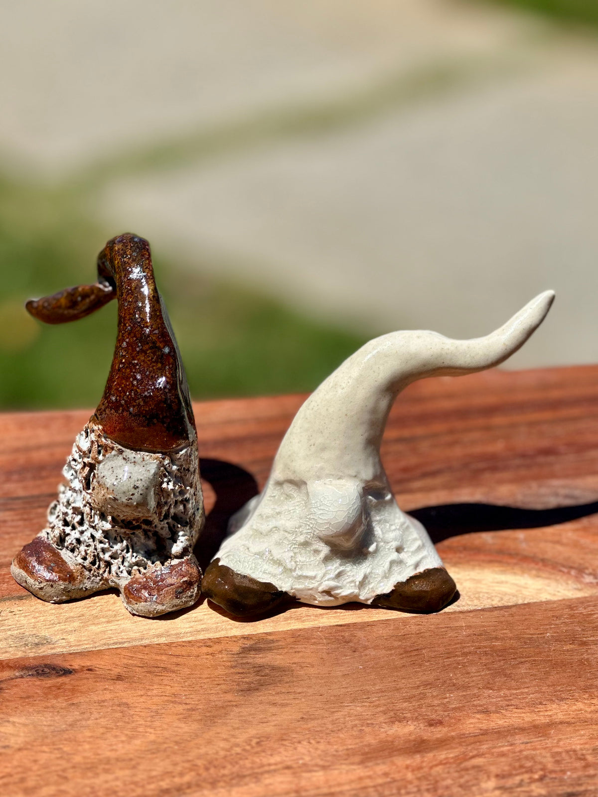 Large Ceramic Gonk | Handmade Pottery Gnome | Various Colours