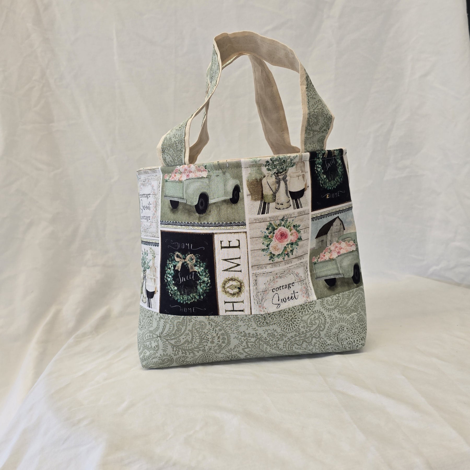 Handmade | Classic Handbag | Cottage Garden | Garden Collection