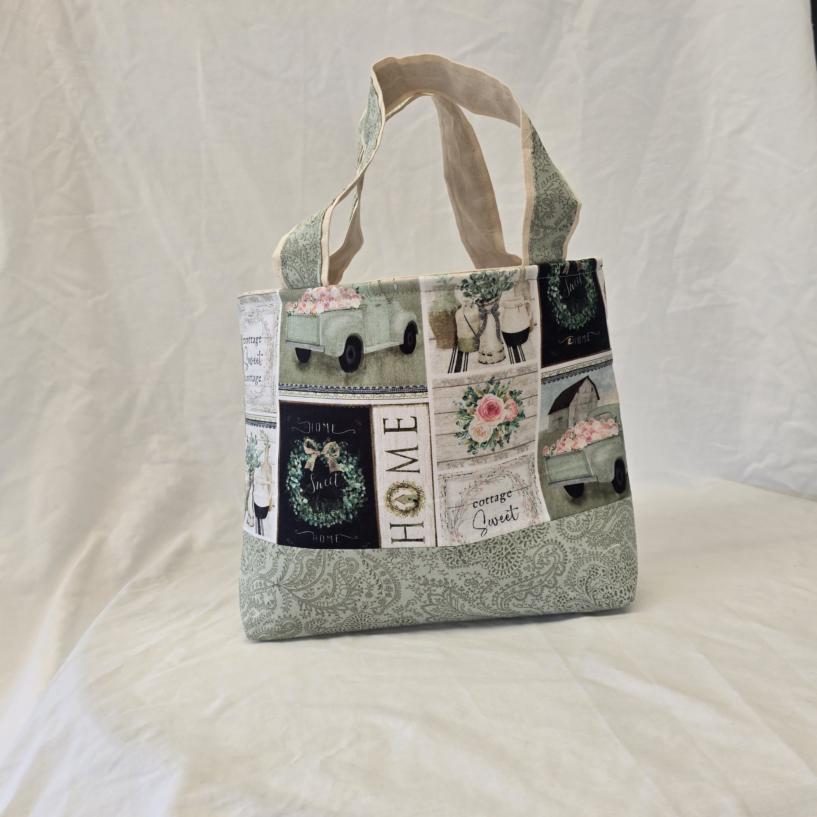 Handmade | Classic Handbag | Cottage Garden | Garden Collection