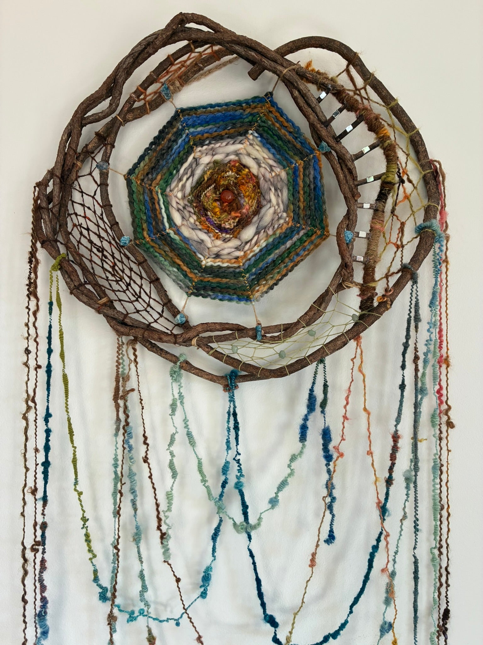 Wild Woven Wall Art ~ "Cosmic Birth"