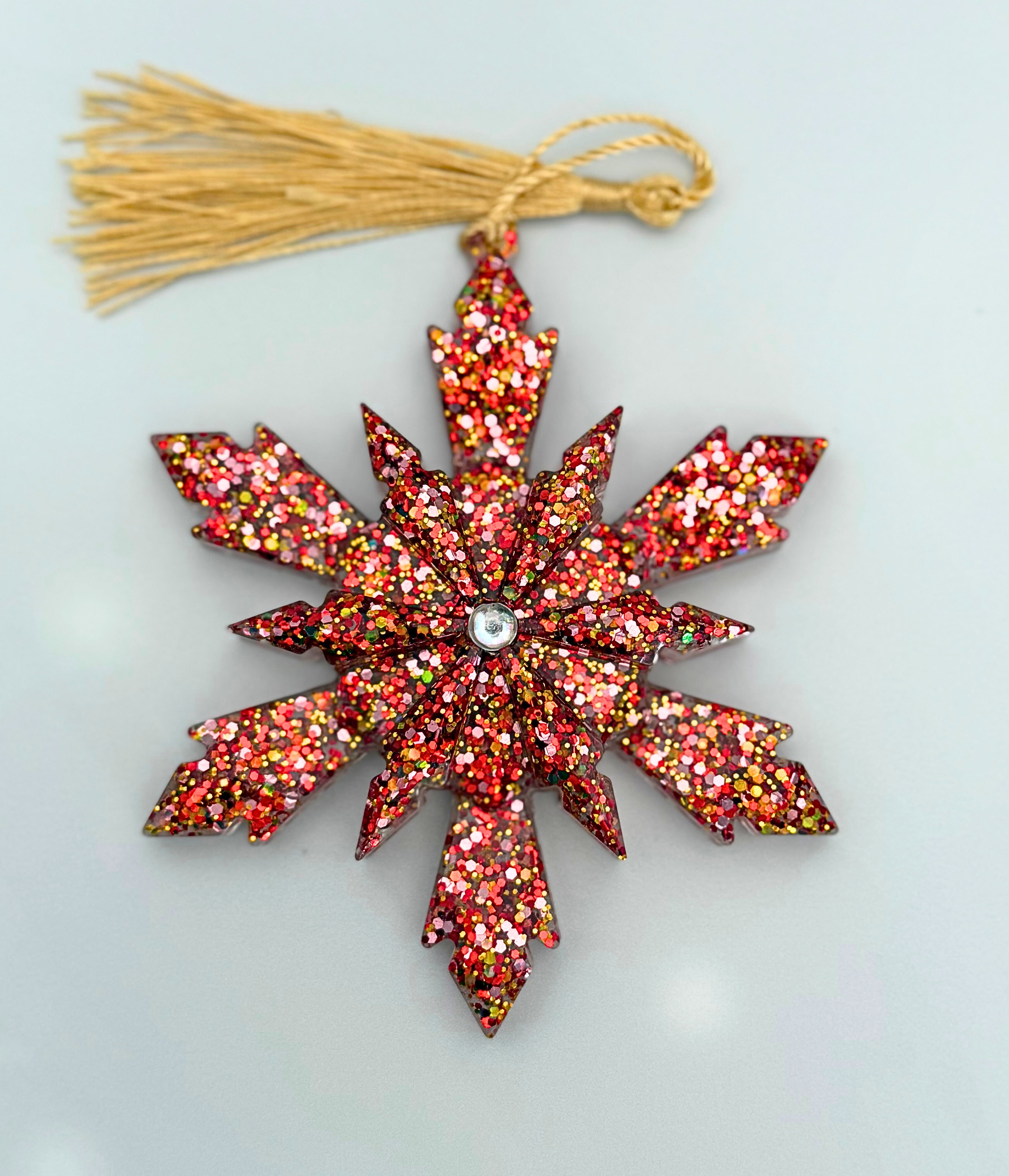 Festive Snowflakes Christmas Decorations