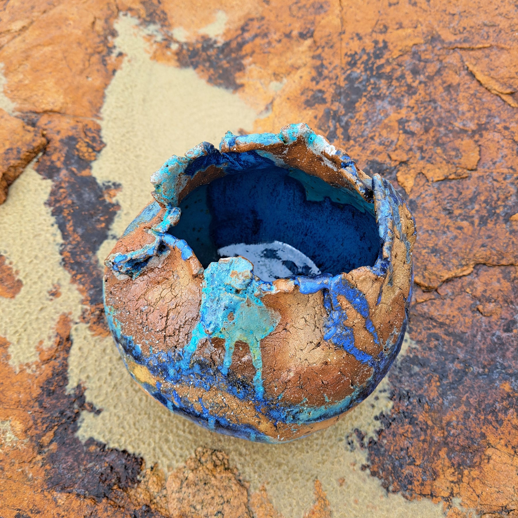 Ocean Vessel | Hand-formed Ceramic Art