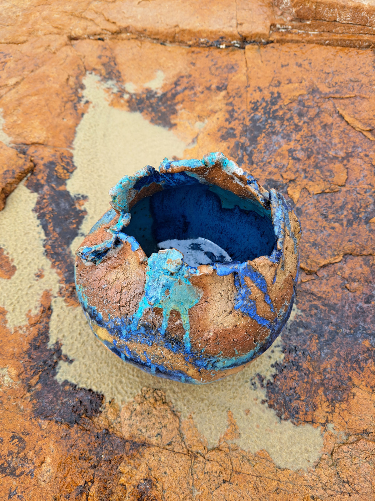 Ocean Vessel | Hand-formed Ceramic Art
