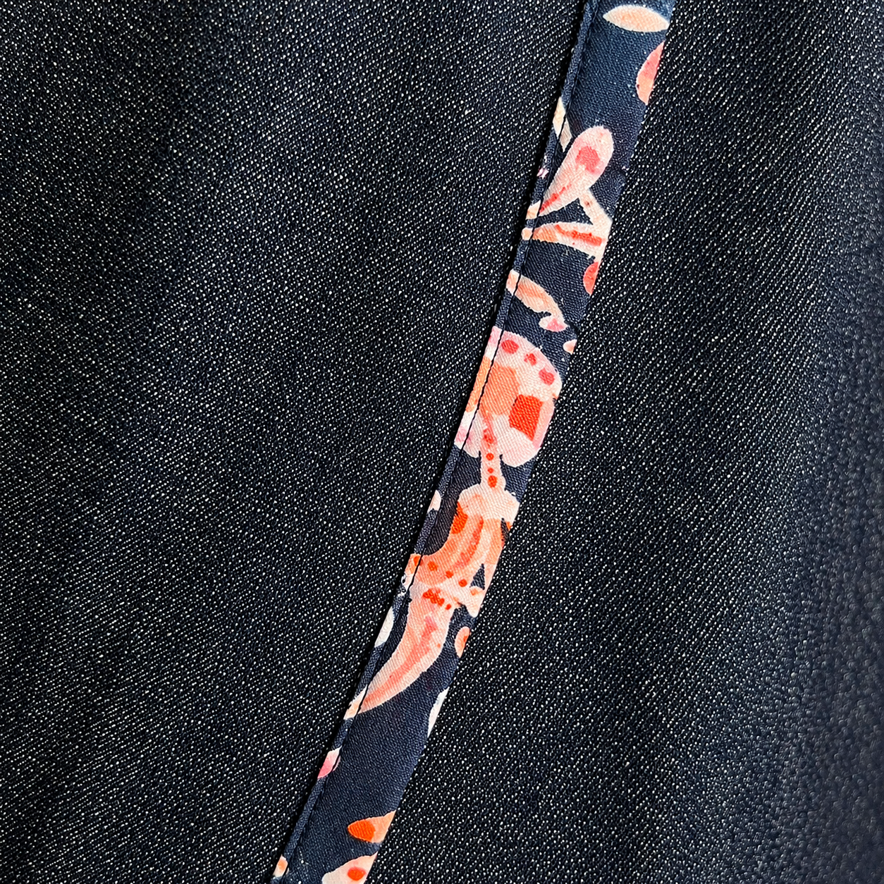 Japanese Cross Back Apron – Denim Bloom