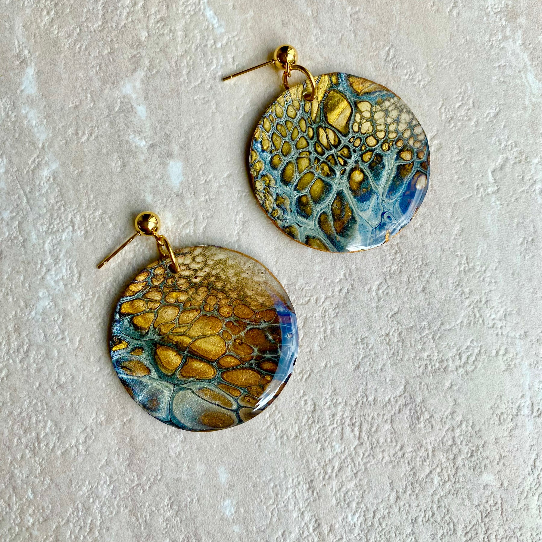 Cafe Latte Collection Dangle Earrings