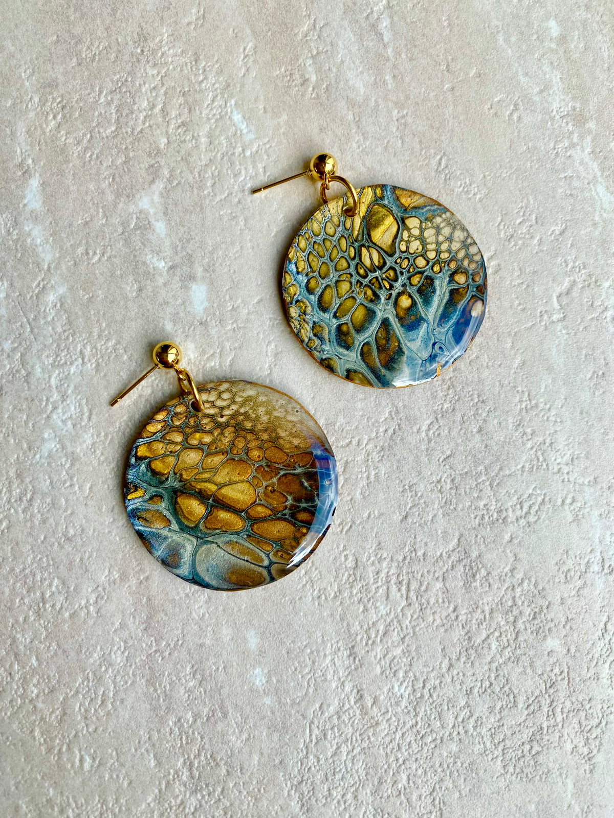 Cafe Latte Collection Dangle Earrings