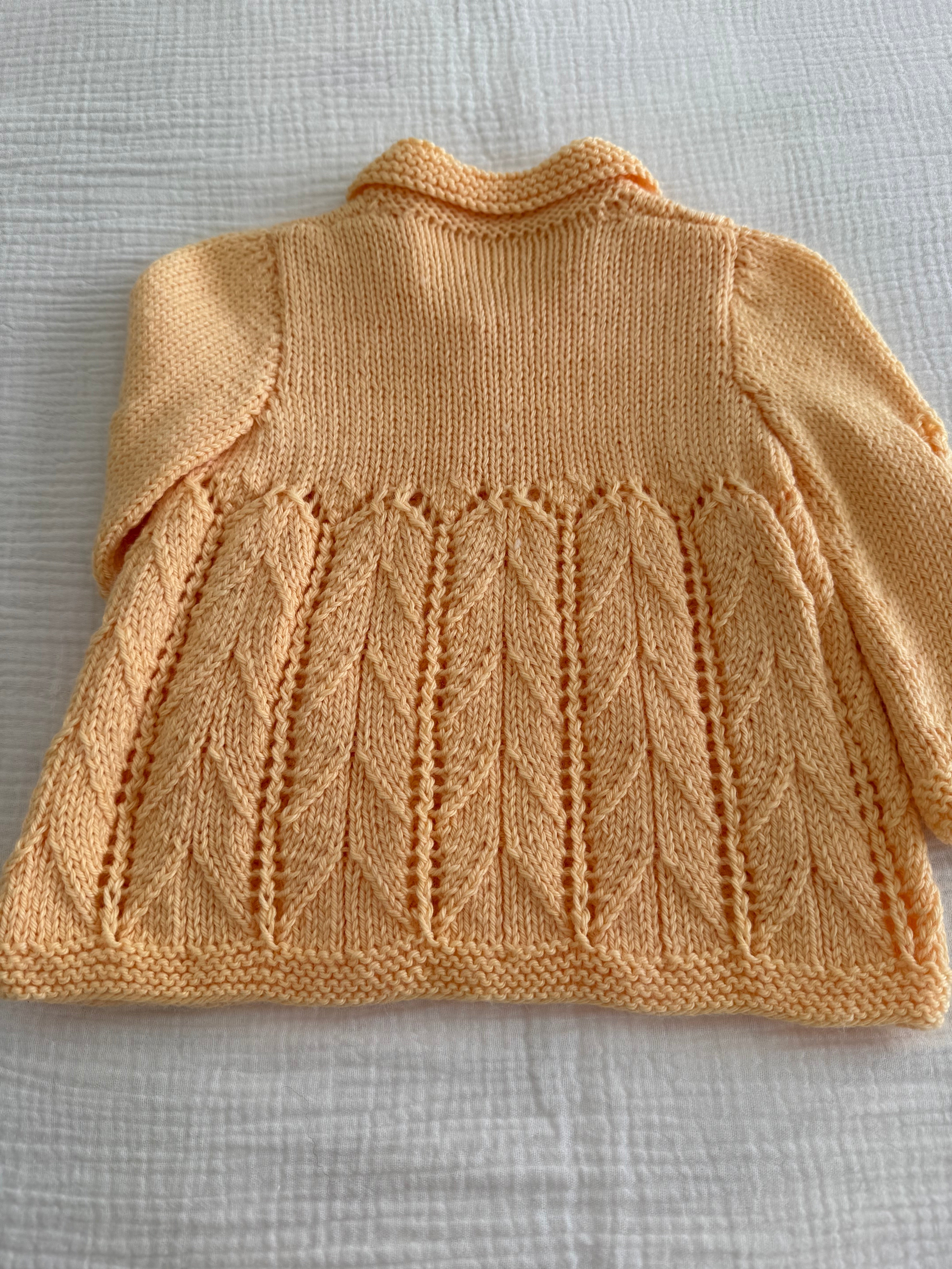 Yellow Cardigan, 6-9months