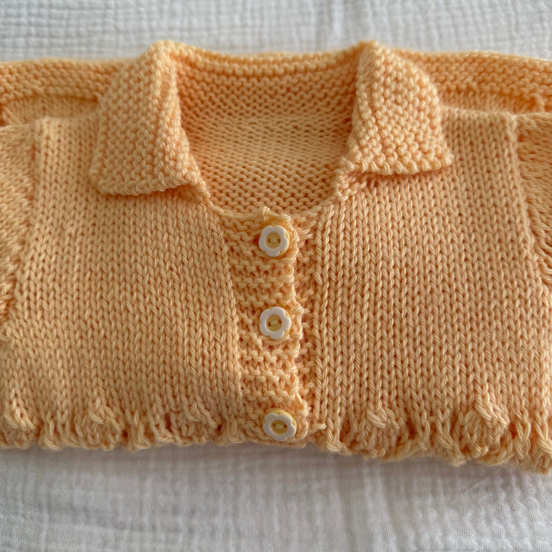 Yellow Cardigan, 6-9months