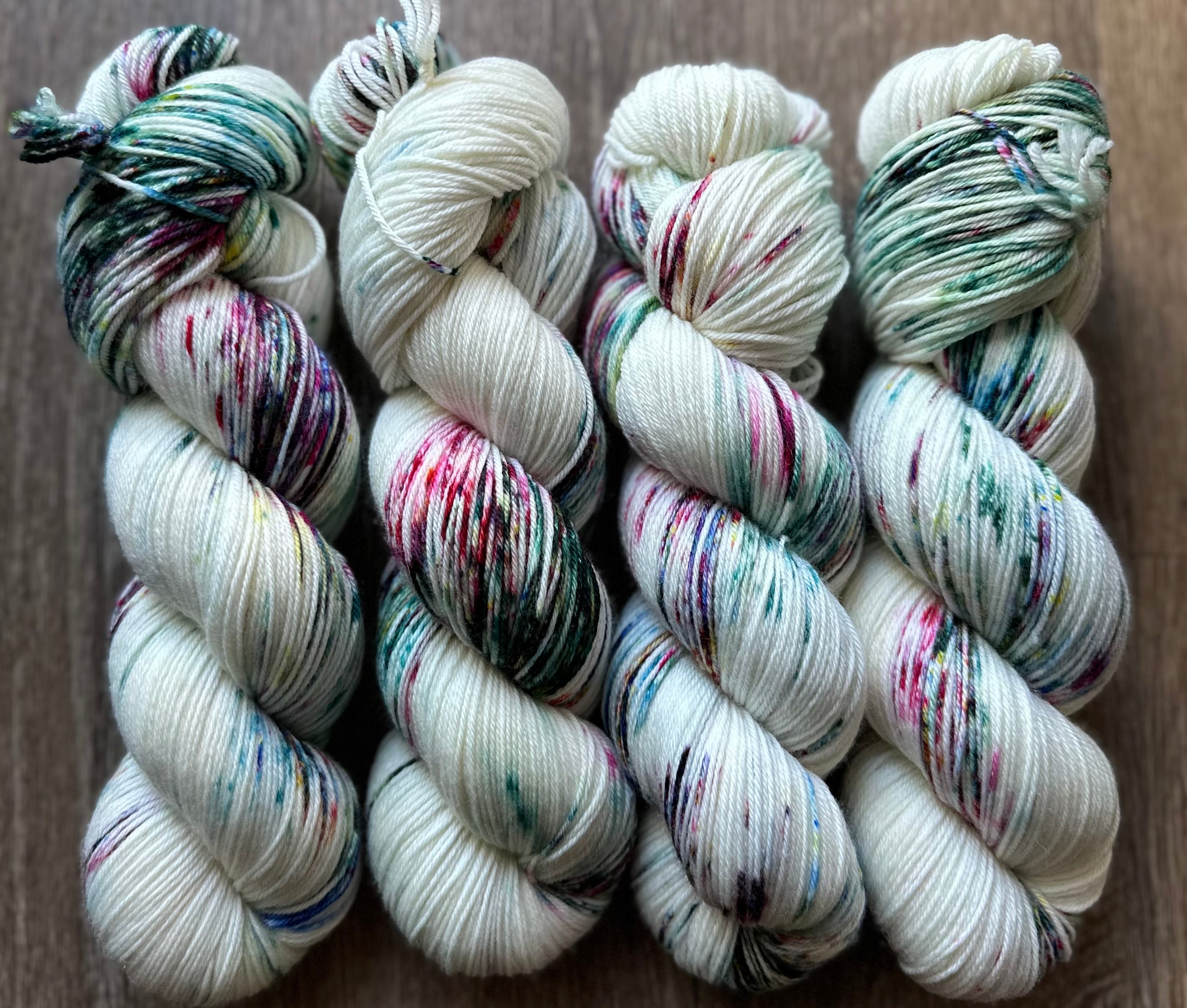 Circus - 4ply Deluxe Hand Dyed Sock Yarn