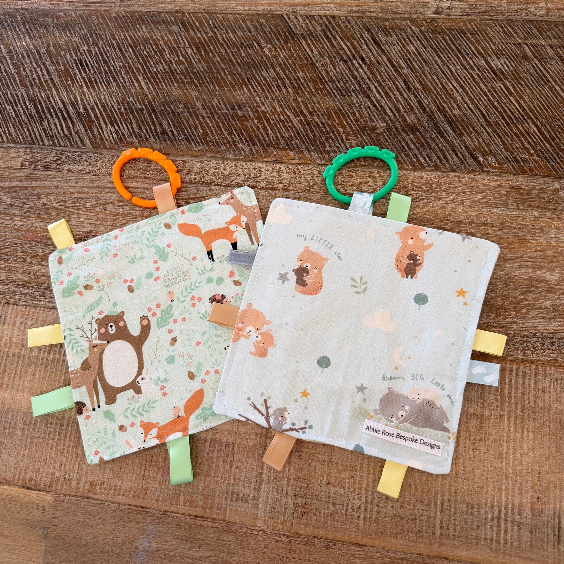 Crinkle sensory mat for baby or young child