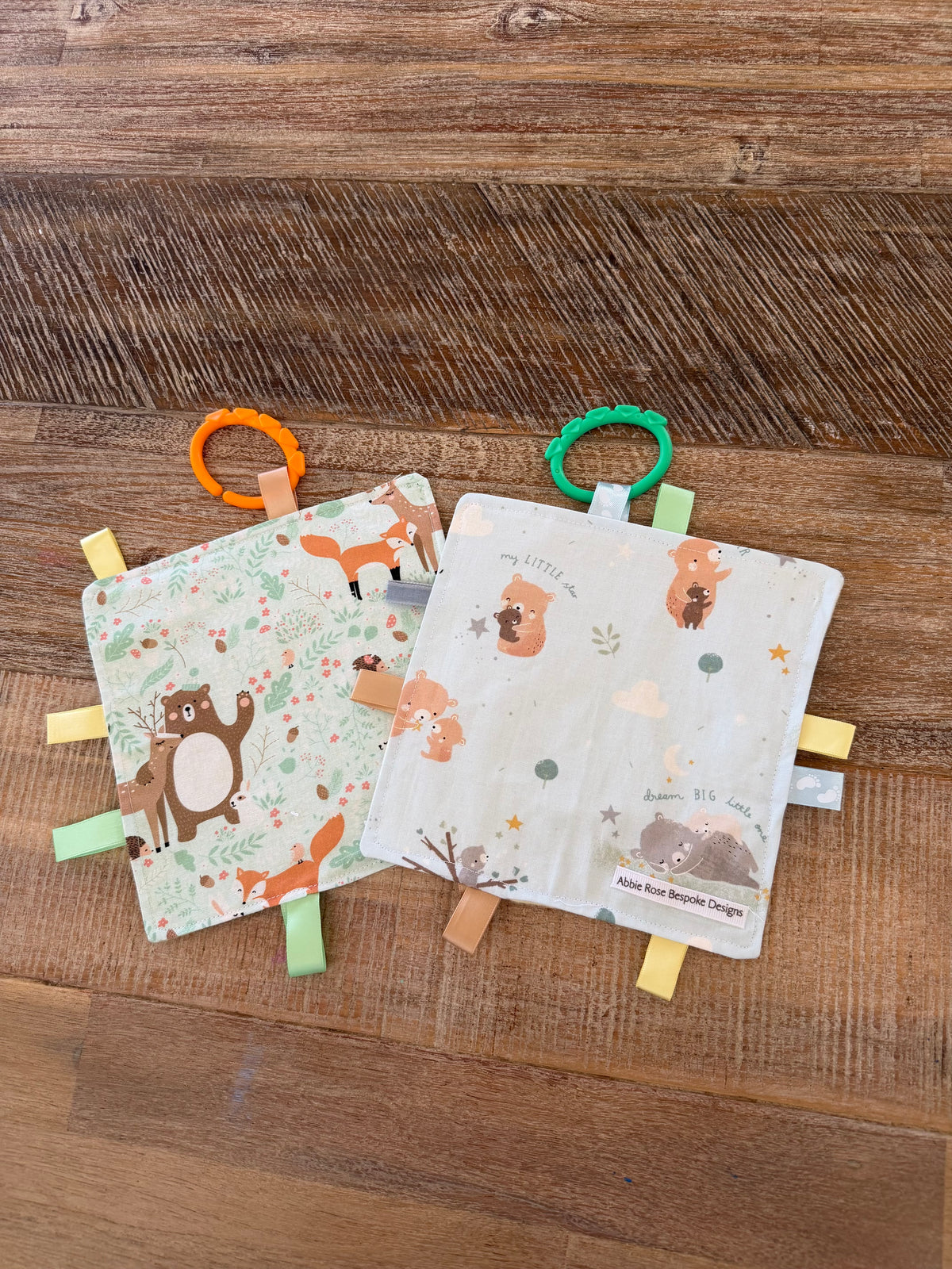 Crinkle sensory mat for baby or young child