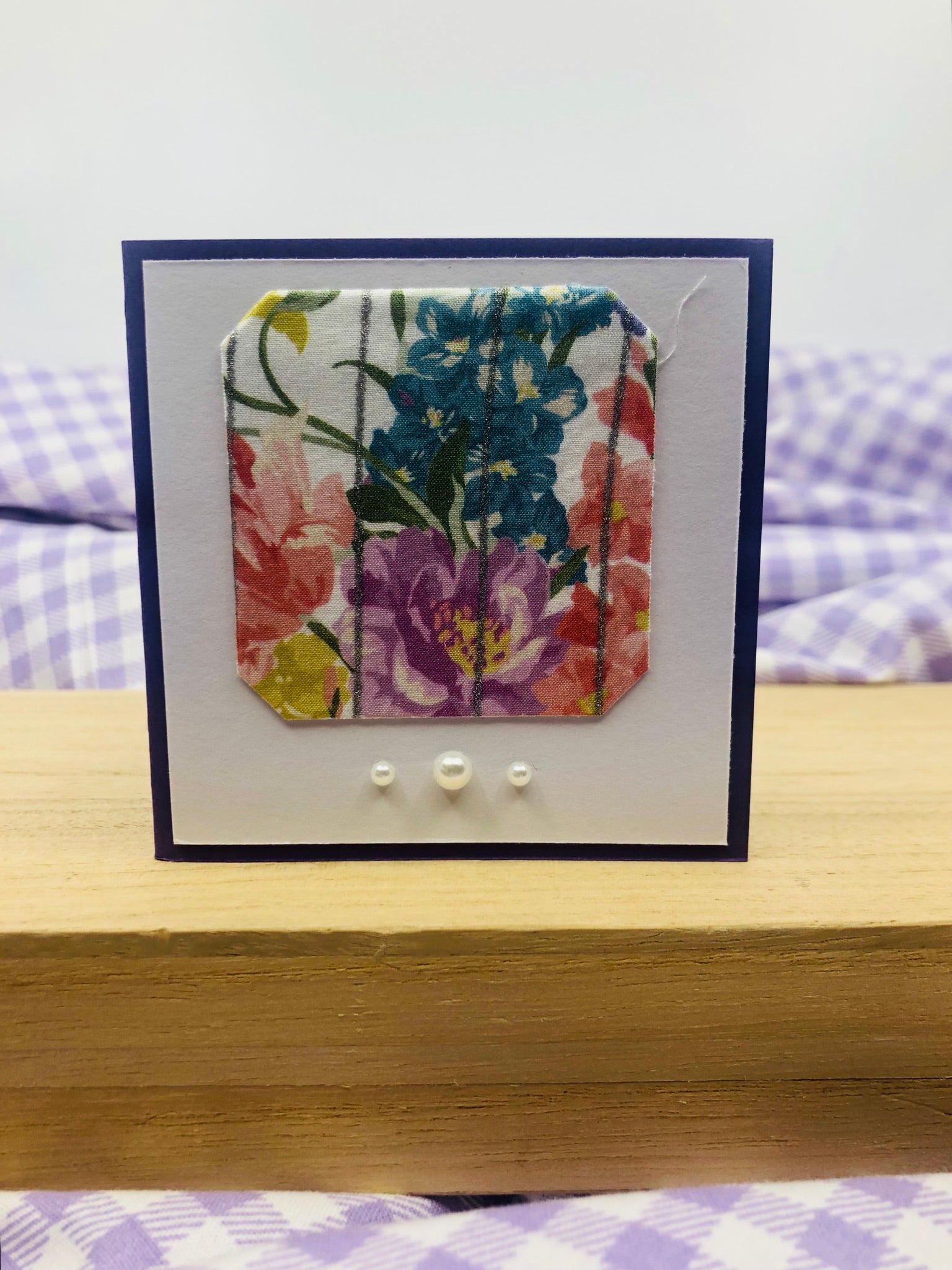 Bridgerton Liberty fabric gift card - pack of 2 - choose your greeting