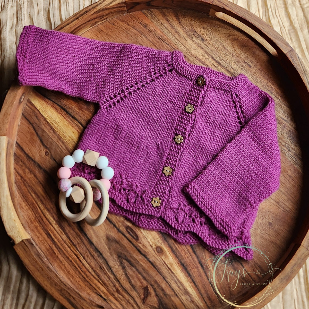 Handknit Baby Jacket | Newborn Gift