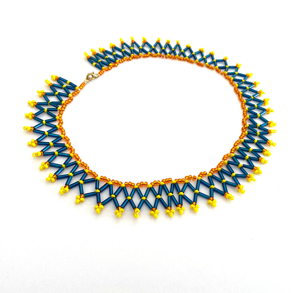 Necklace Egyptian Beaded