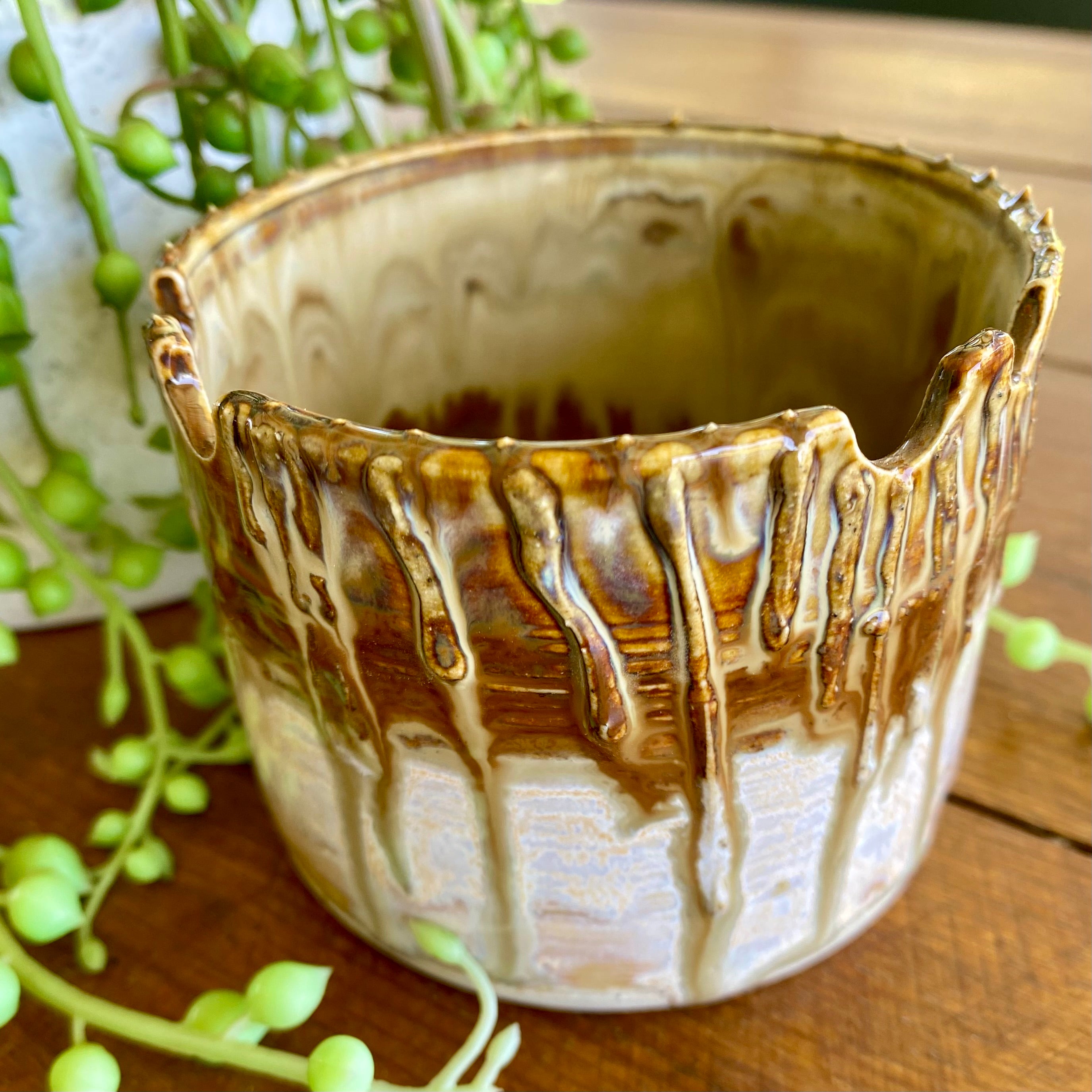 Brush Rinsing Pot|Ceramic|Handmade Pottery