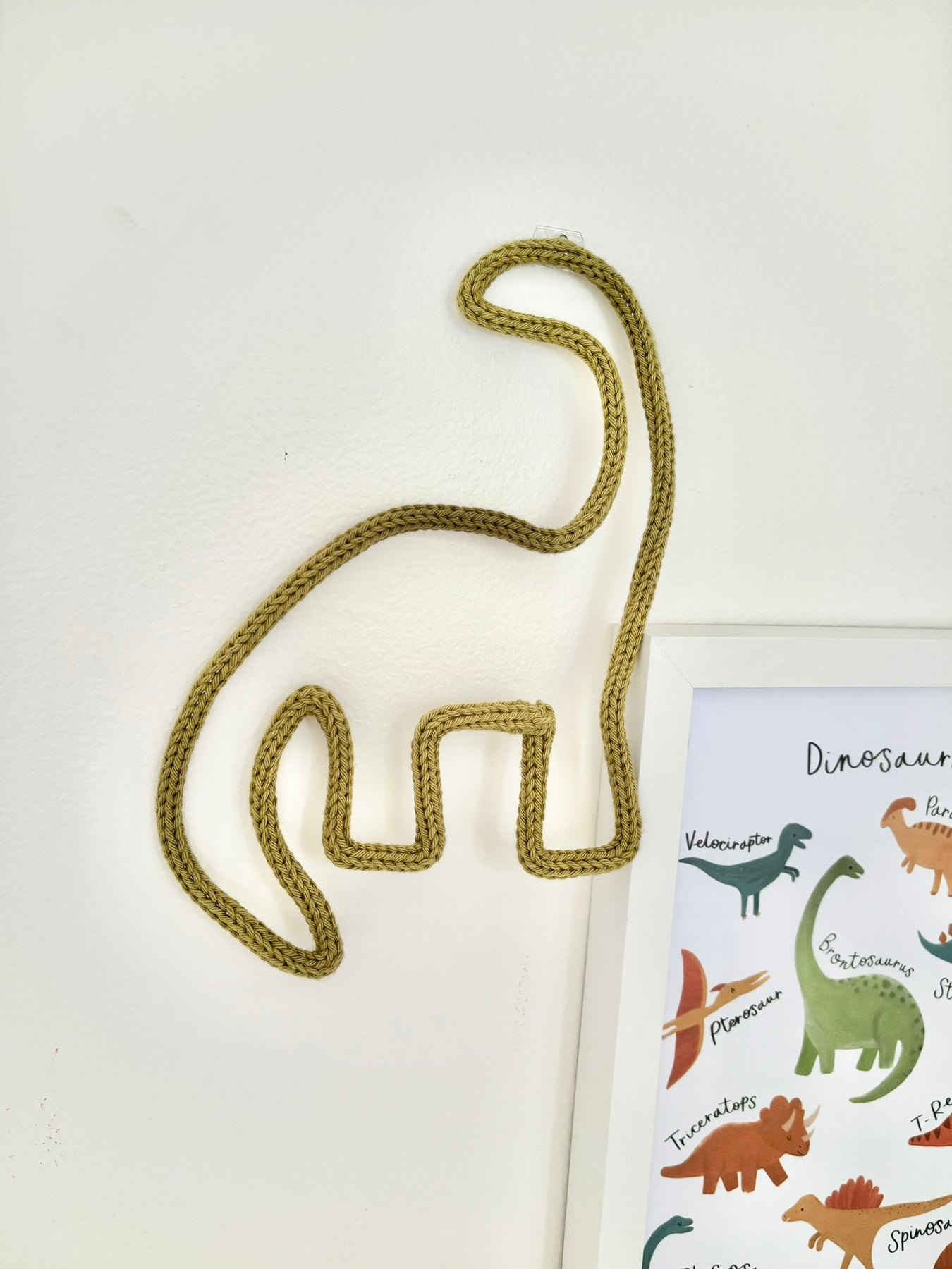 Knitted Dinosaur Brachiosaurus| Pick Your Colour