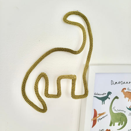 Knitted Dinosaur Brachiosaurus| Pick Your Colour