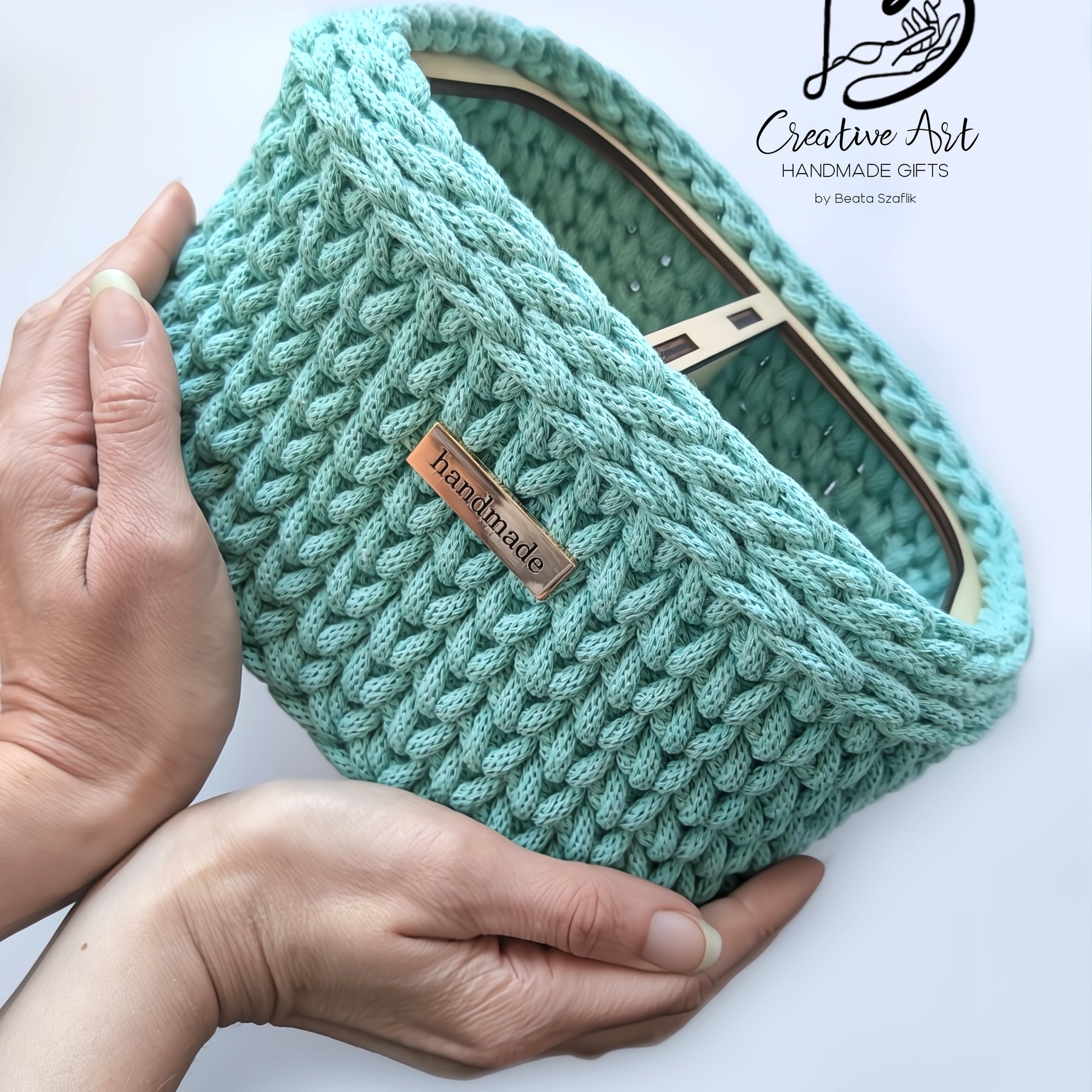 Two-Compartment Basket Organiser