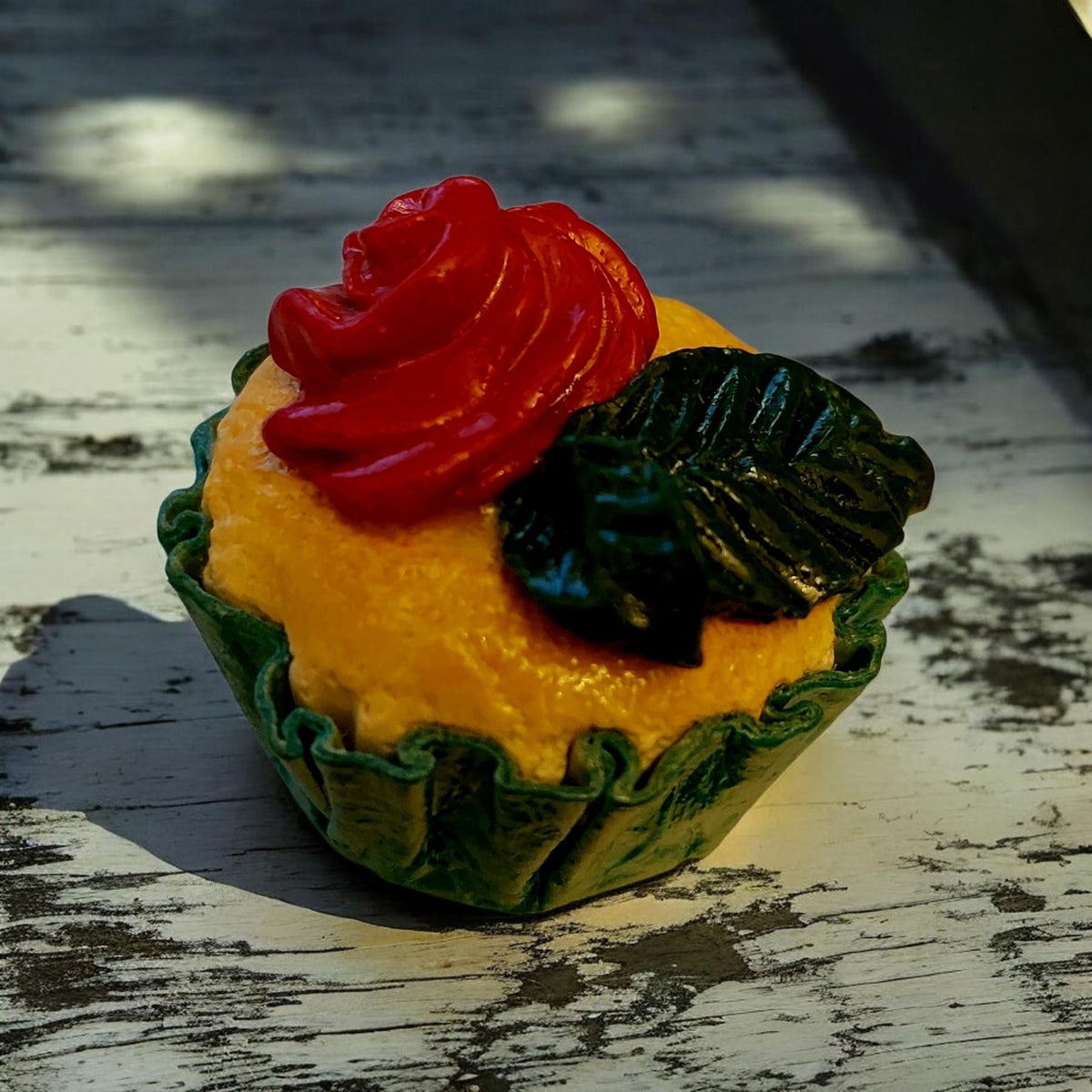 Decorative Fridge Magnets | Polymer Clay Miniature Cupcakes | Food Inspired