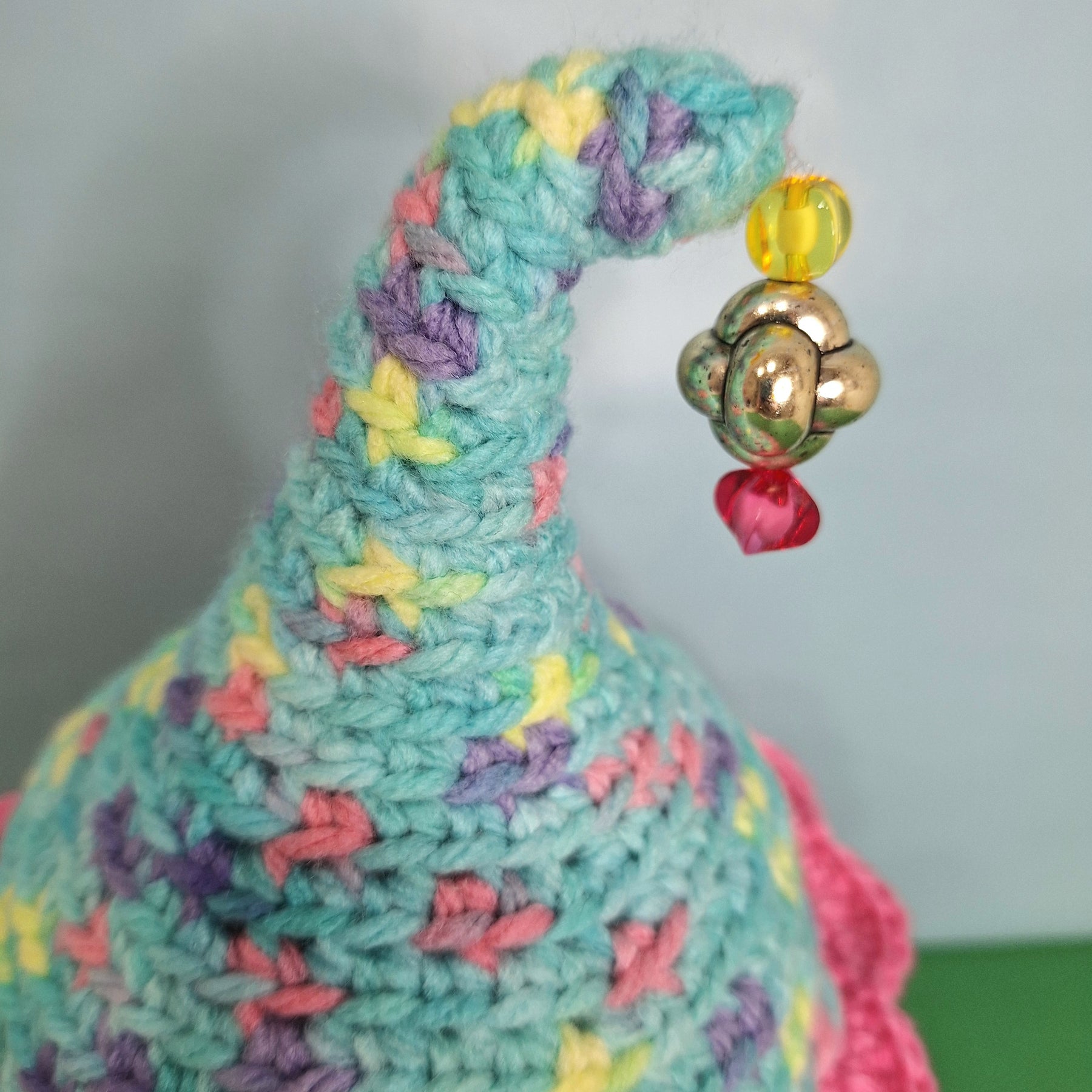Enchanted Crochet Fairy House Play Set with Two Fairies