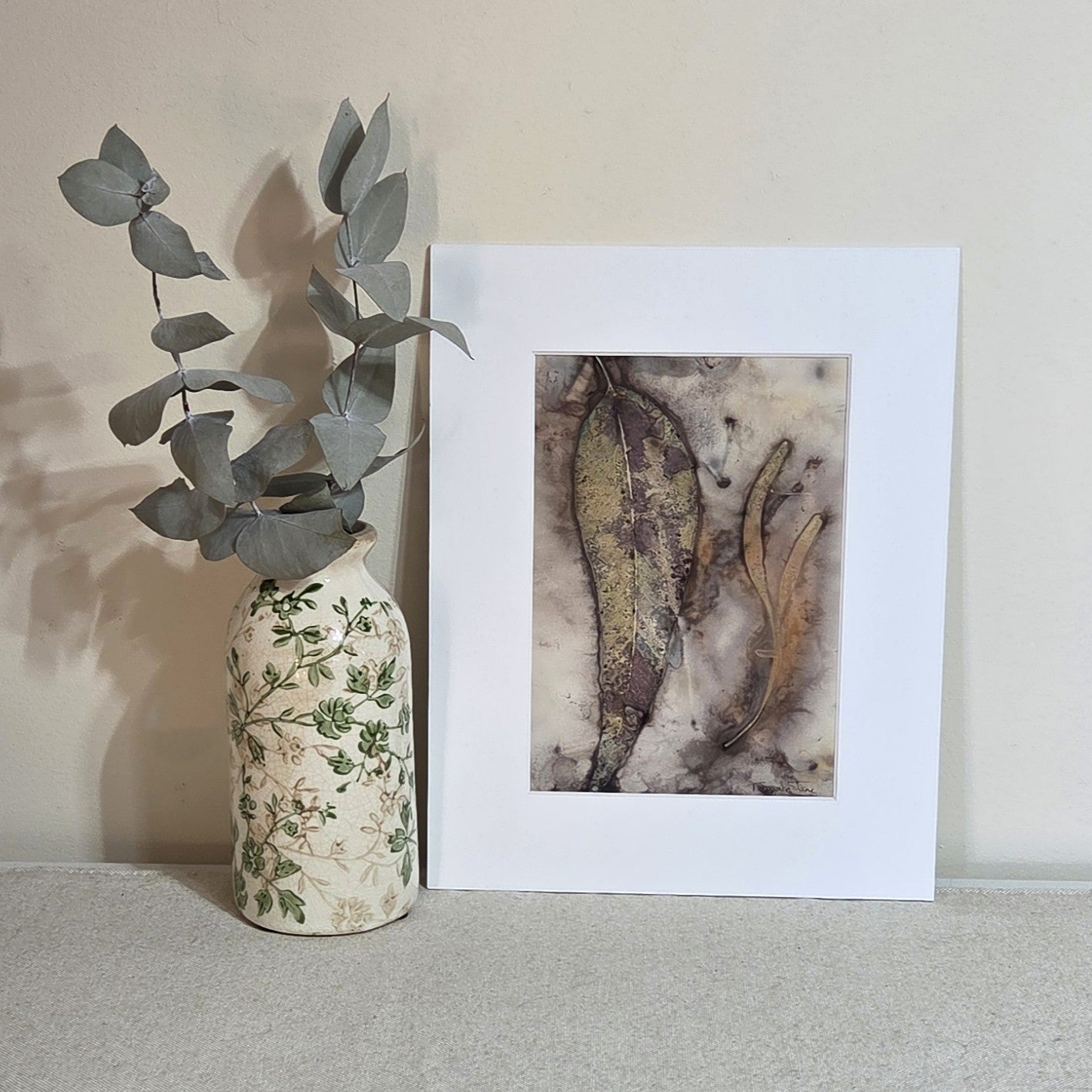 Whispering Gum ~ Original Artwork – Botanical Print & Watercolour