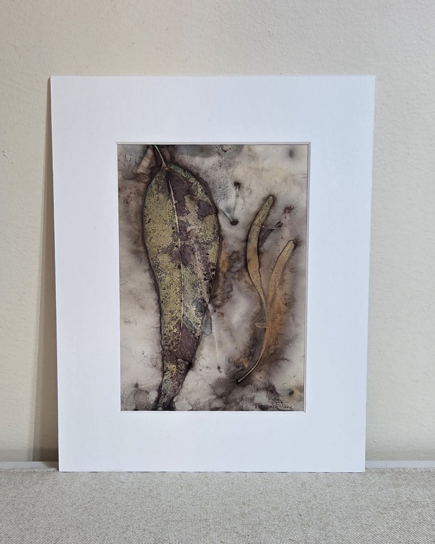 Whispering Gum ~ Original Artwork – Botanical Print & Watercolour