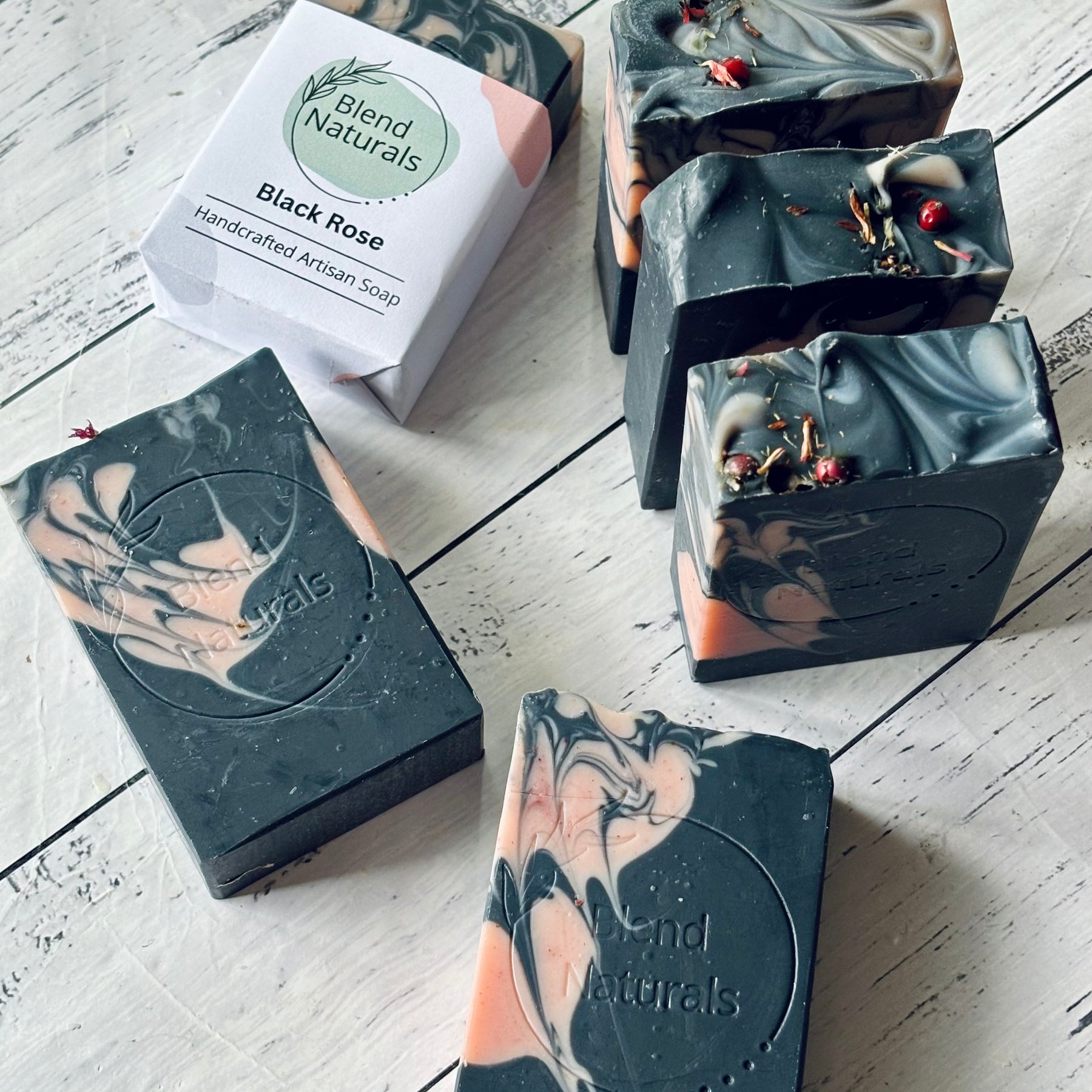 Black Rose Natural Handcrafted Soap Bar