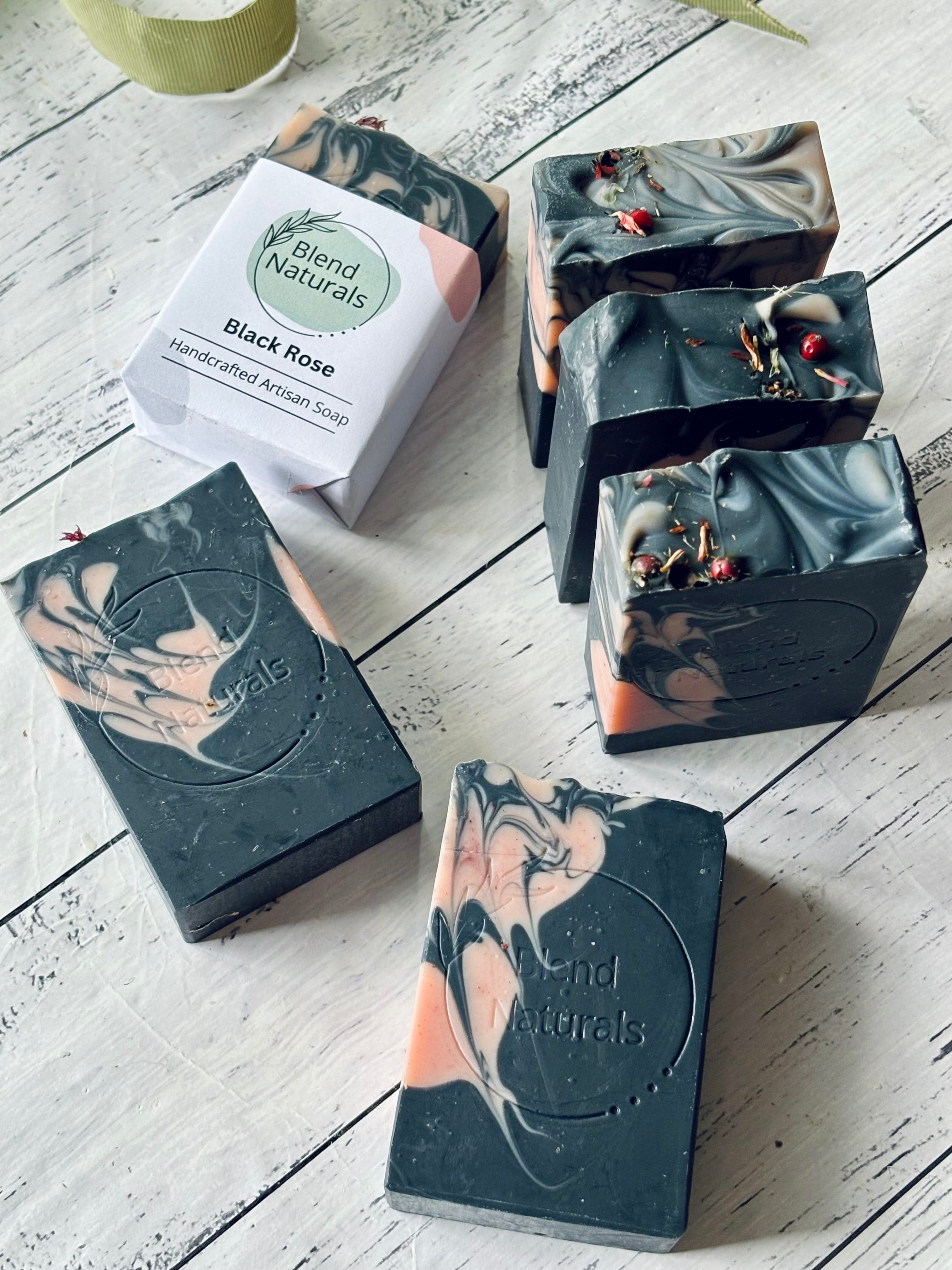 Black Rose Natural Handcrafted Soap Bar