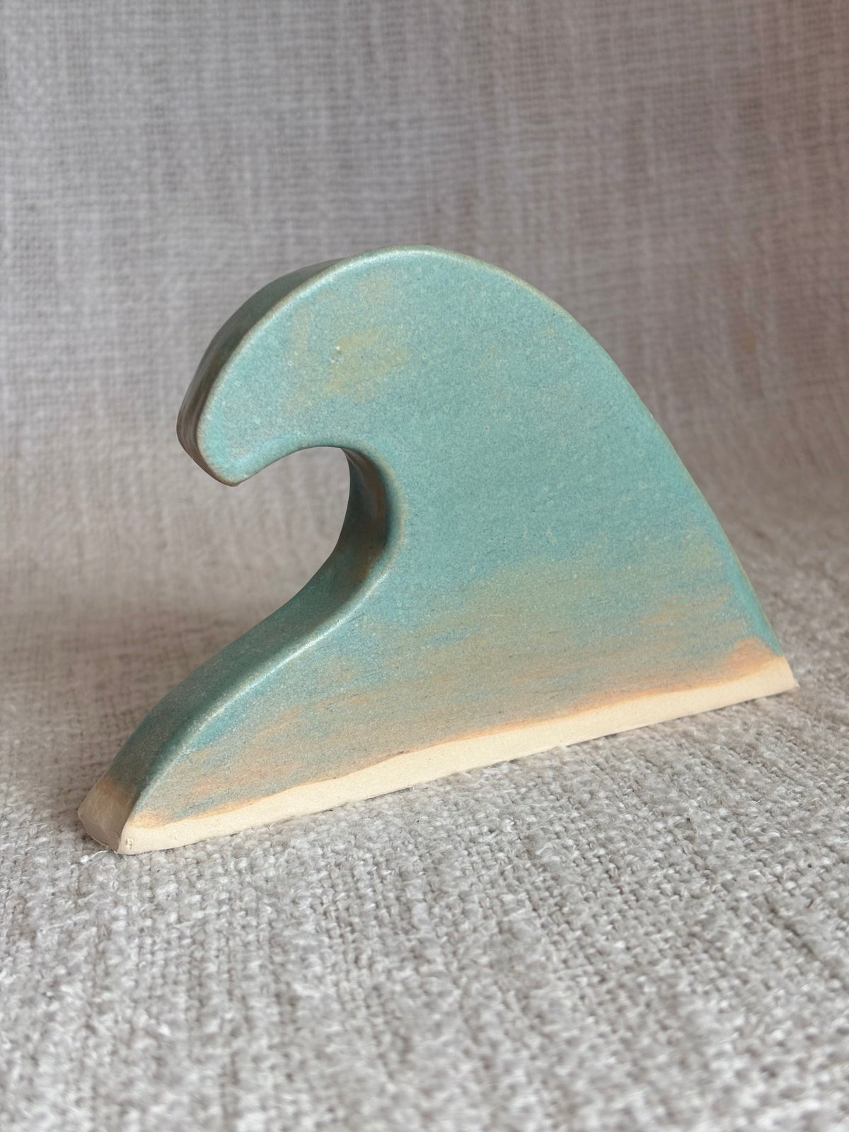 Ceramic Ocean Beach Wave - Deep Sea
