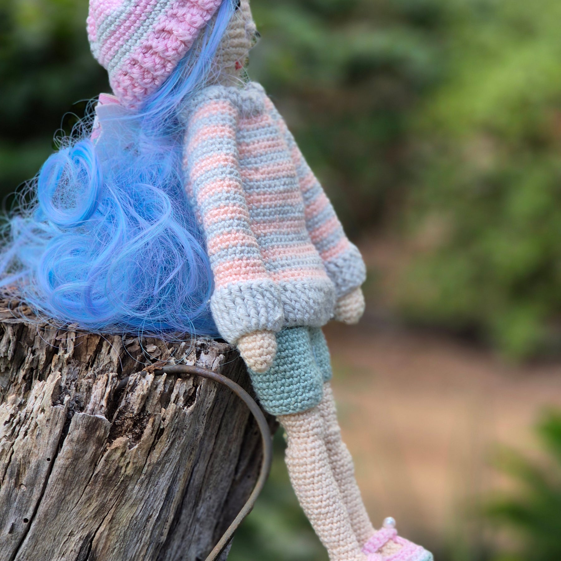 Crochet Handmade Teenage Doll Maddie