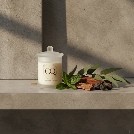 Hand Poured Mystic Spiced scented soy candle - Calm and crafted